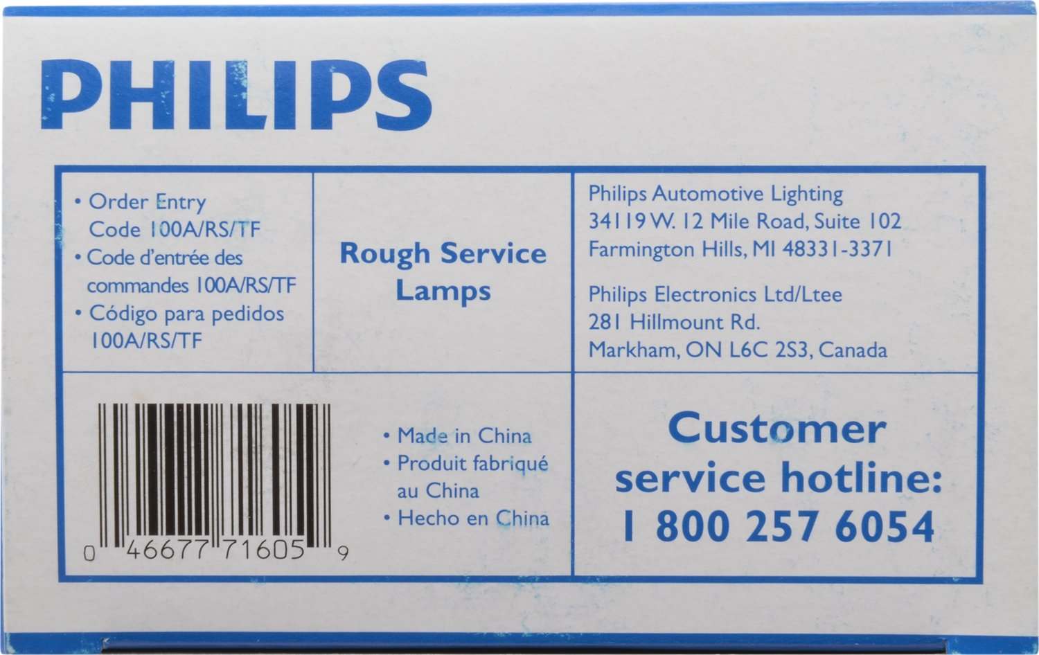 Philips 100A/RS/TF