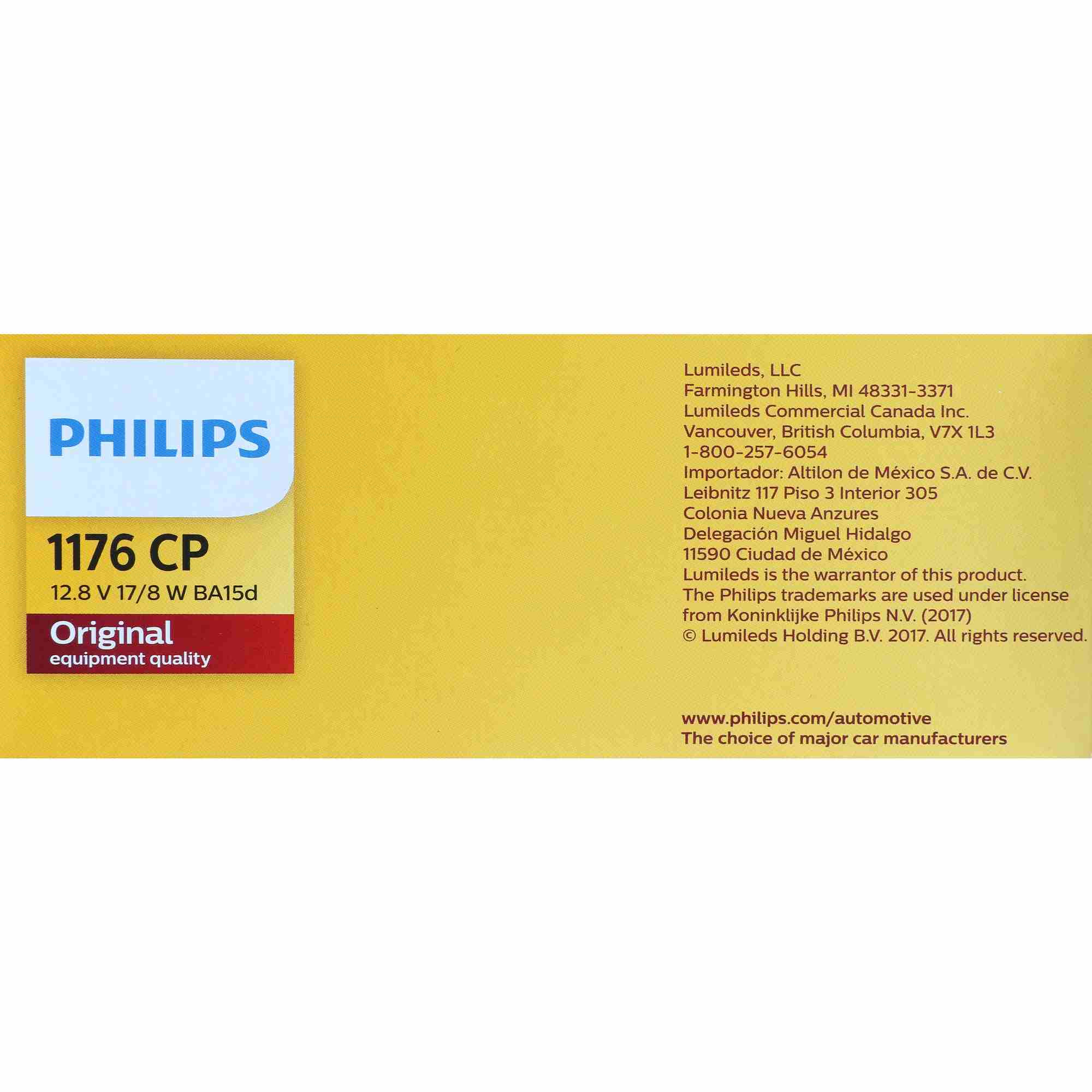 Philips Turn Signal Light Bulb 1176CP
