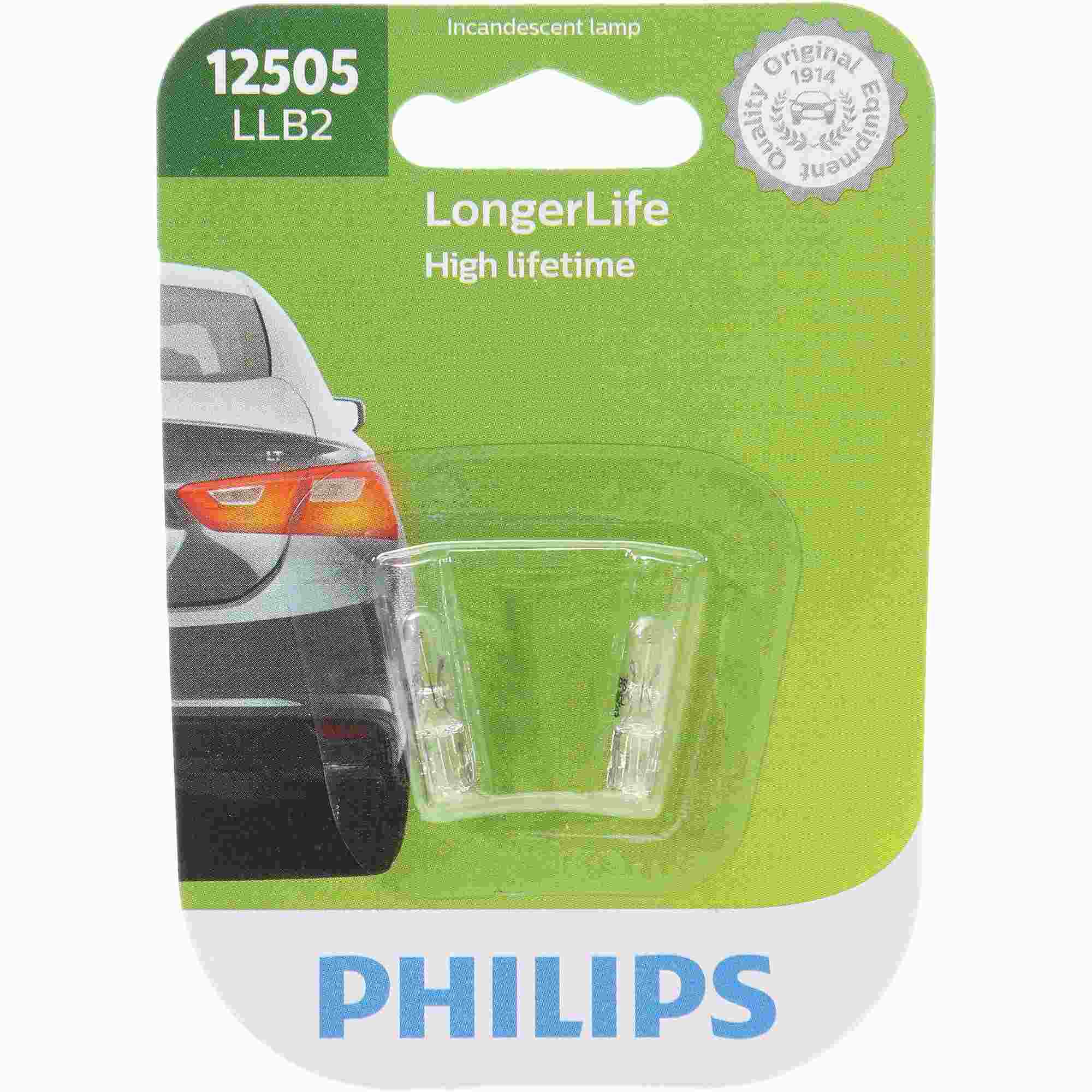 Philips Turn Signal / Parking Light Bulb 12505LLB2