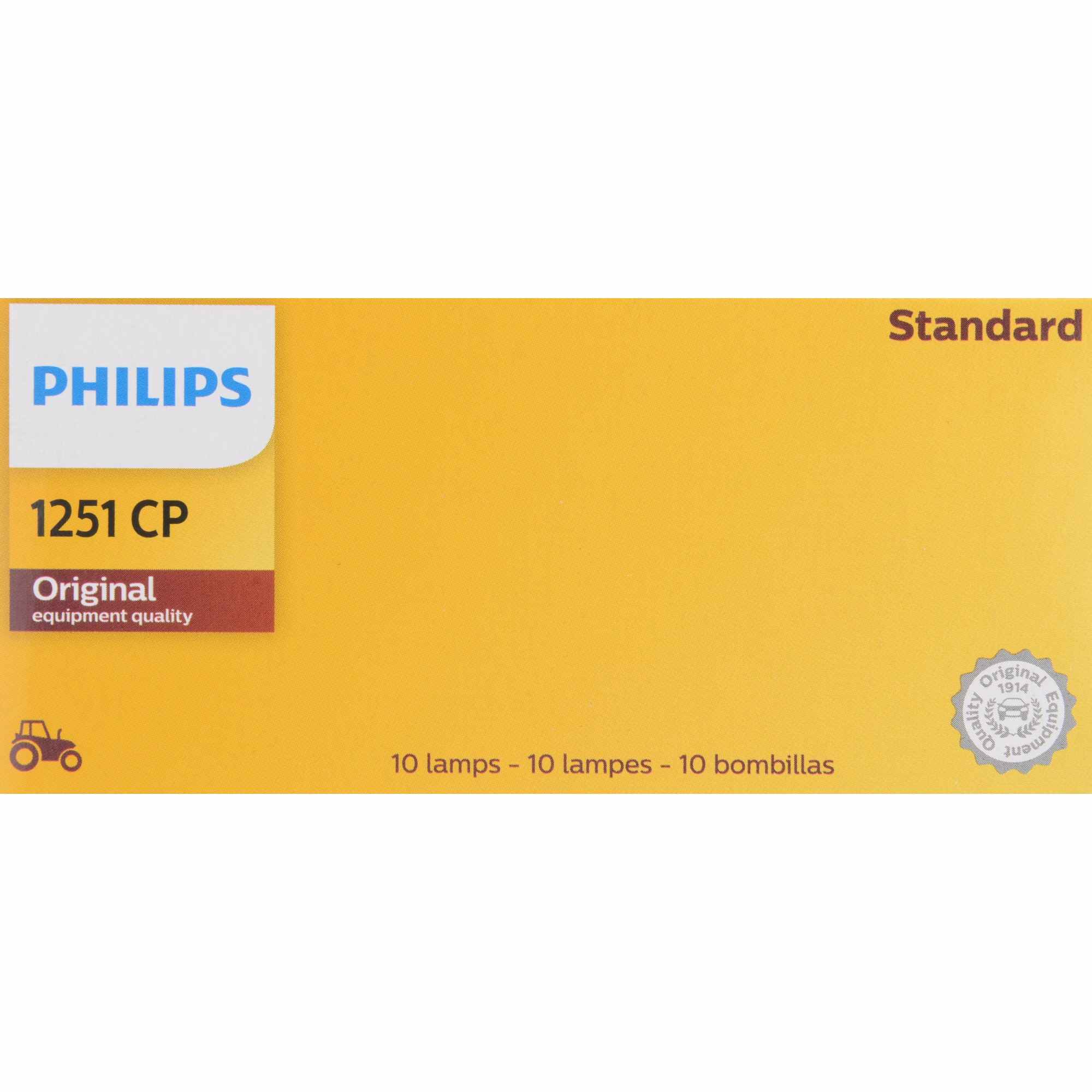 Philips Turn Signal / Parking Light Bulb 1251CP