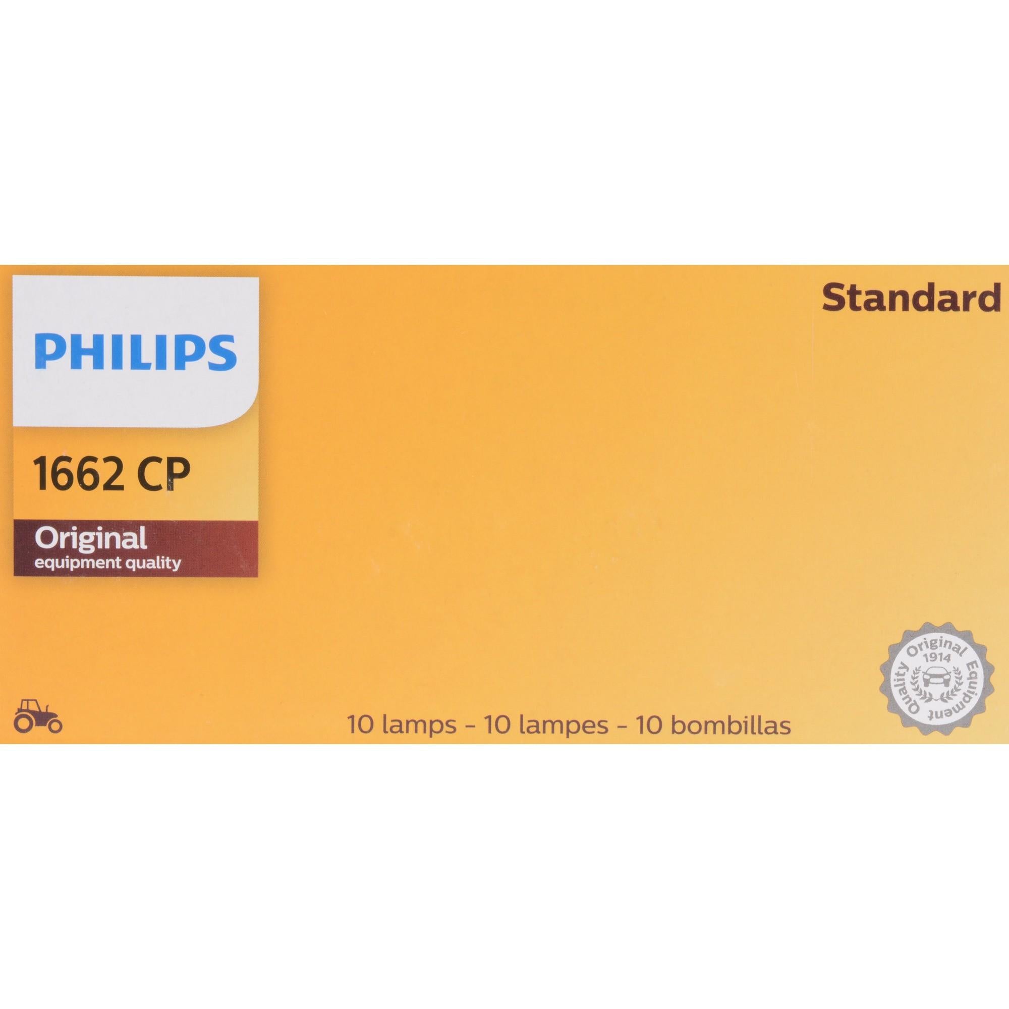 Philips Instrument Panel Light Bulb 1662CP