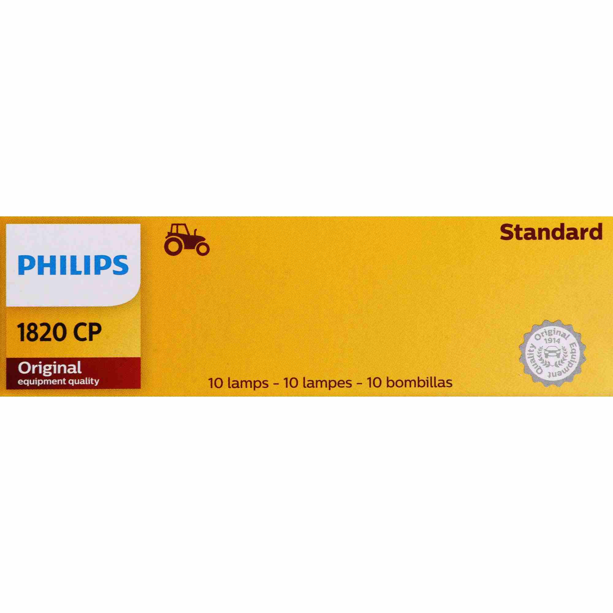 Philips Instrument Panel Light Bulb 1820CP