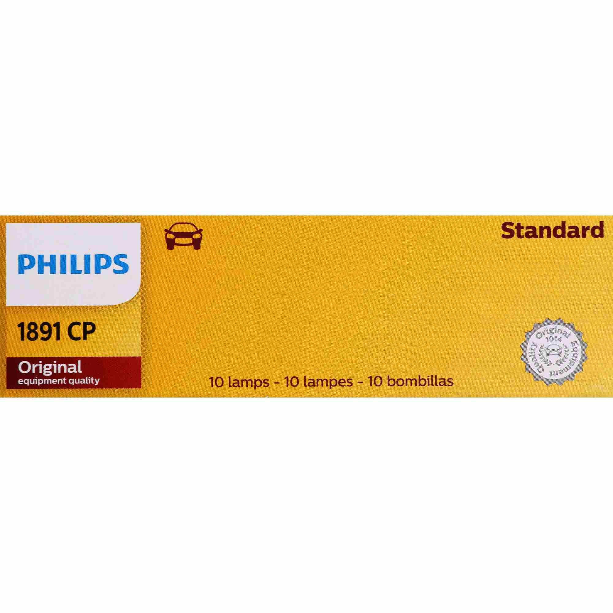 Philips Instrument Panel Courtesy Light Bulb 1891CP