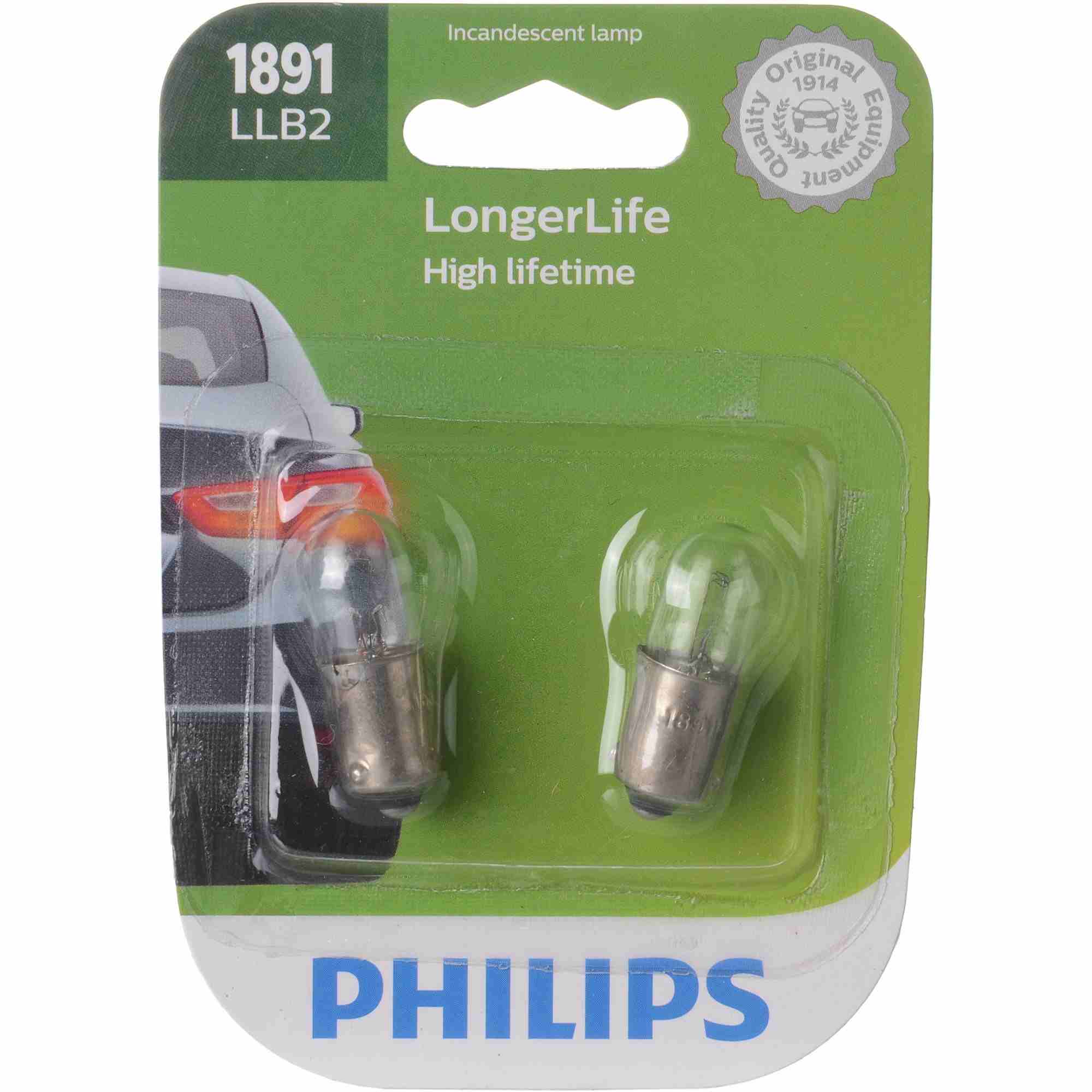 Philips Instrument Panel Light Bulb 1891LLB2