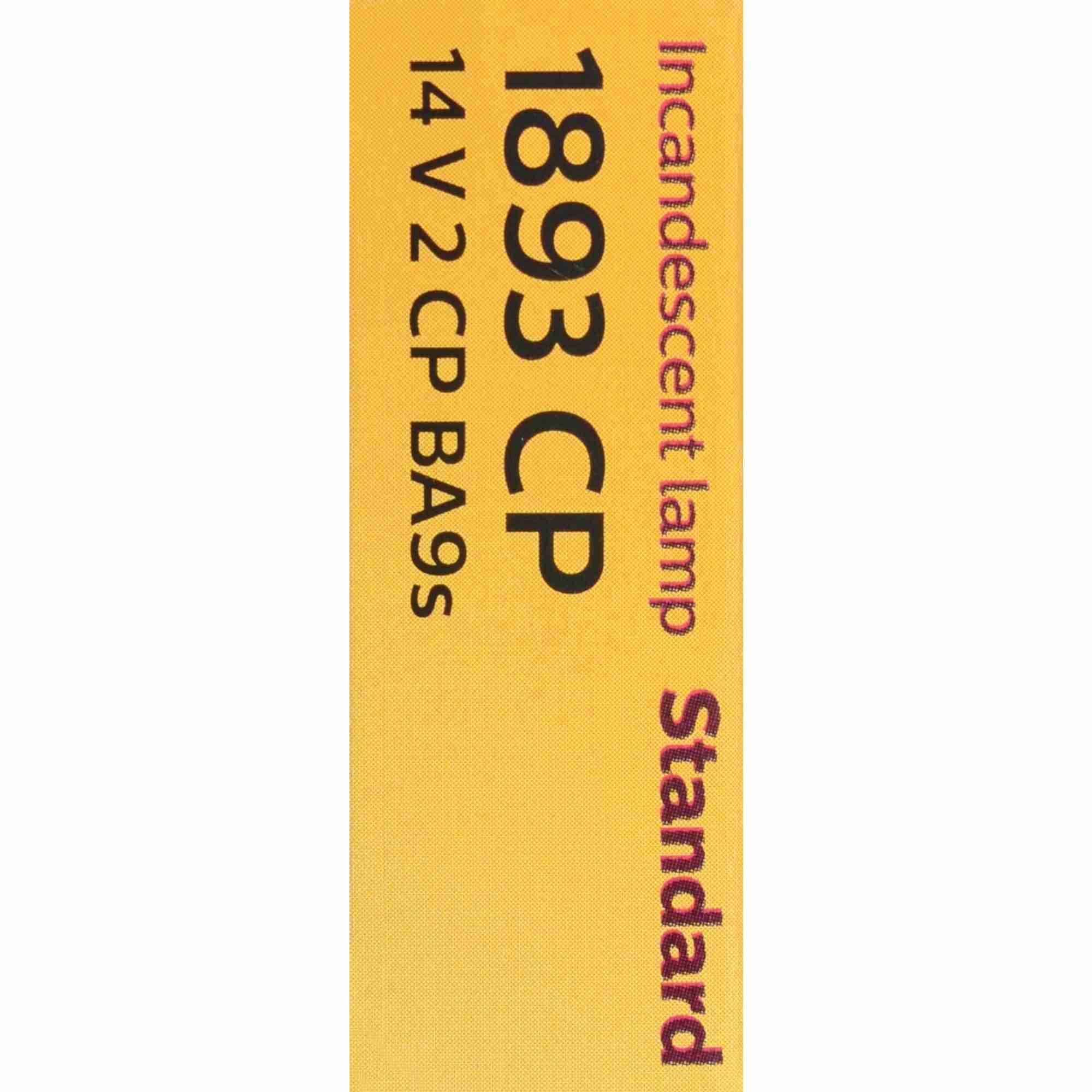 Philips Instrument Panel Courtesy Light Bulb 1893CP