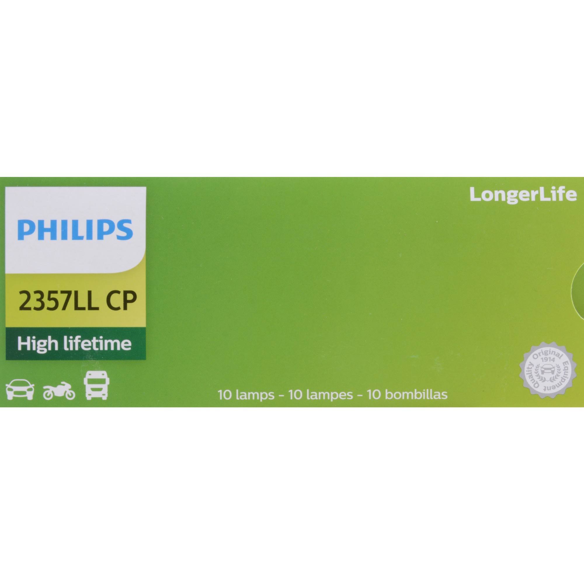 Philips Tail Light Bulb 2357LLCP