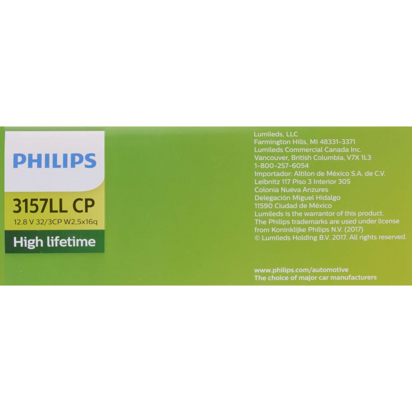 Philips Turn Signal Light Bulb 3157LLCP