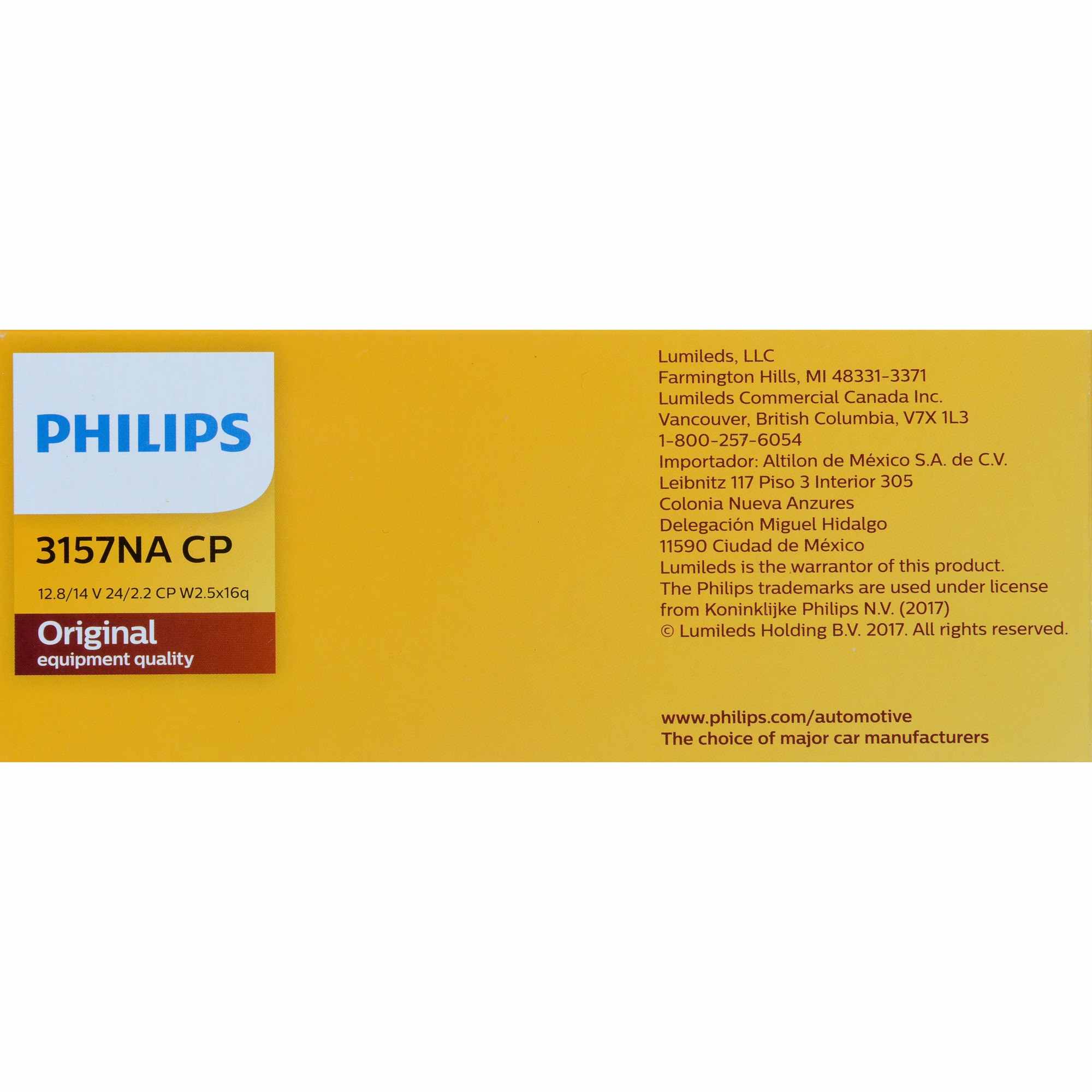 Philips Turn Signal Light Bulb 3157NACP