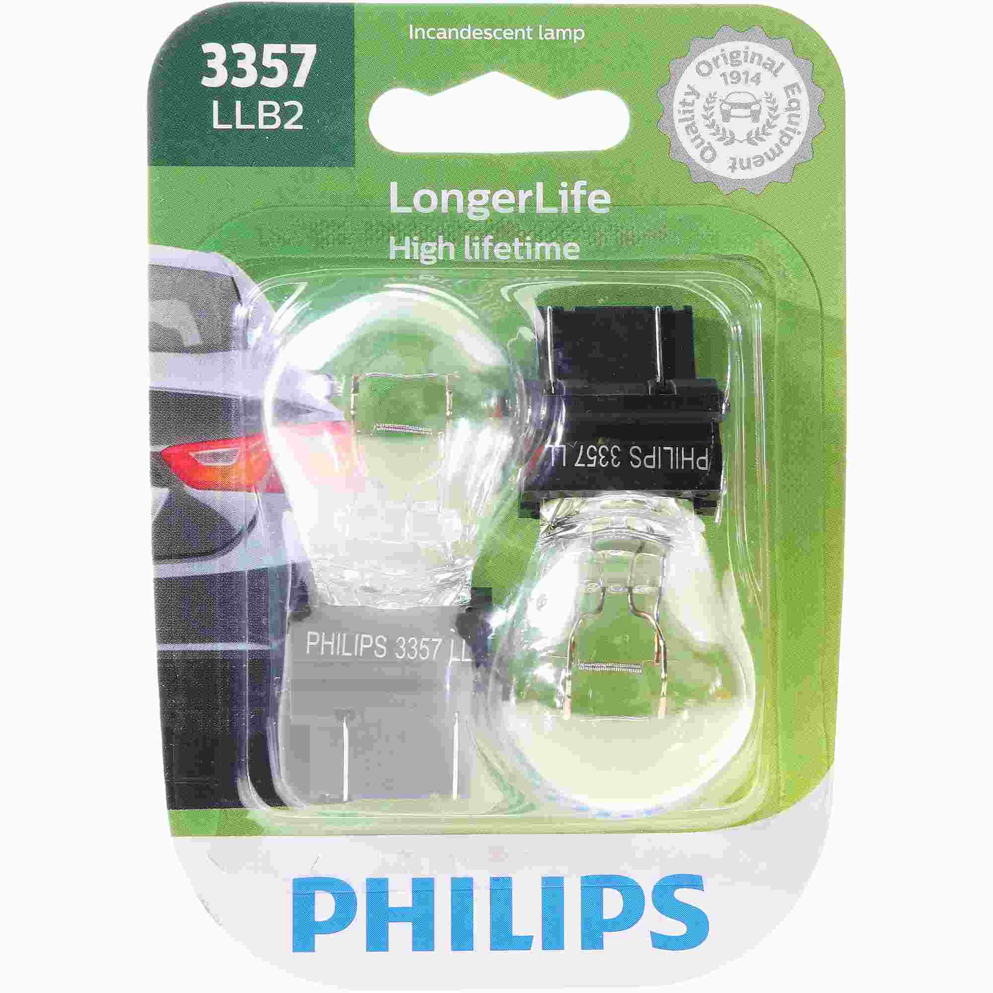 Philips Tail Light Bulb 3357LLB2