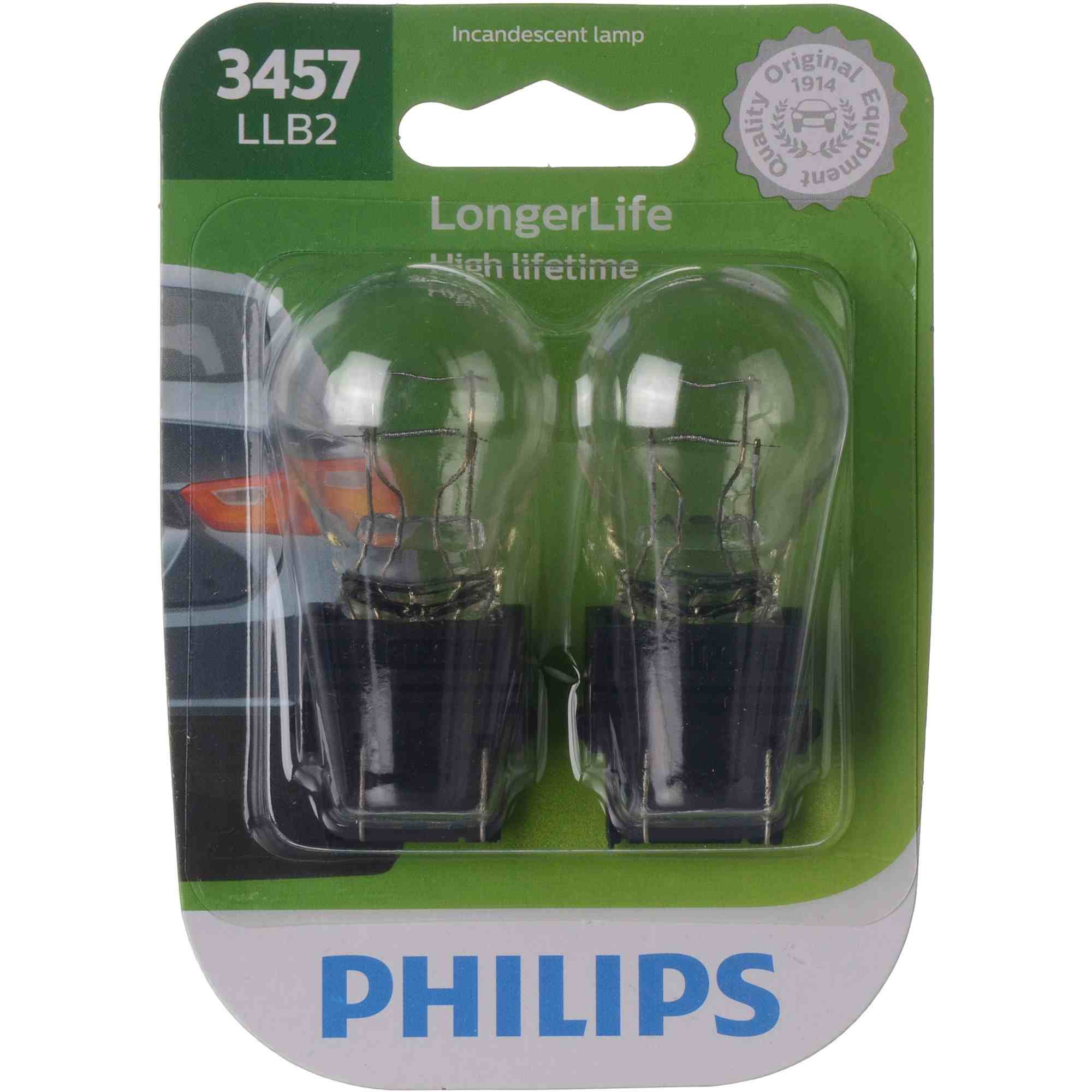 Philips Tail Light Bulb 3457LLB2