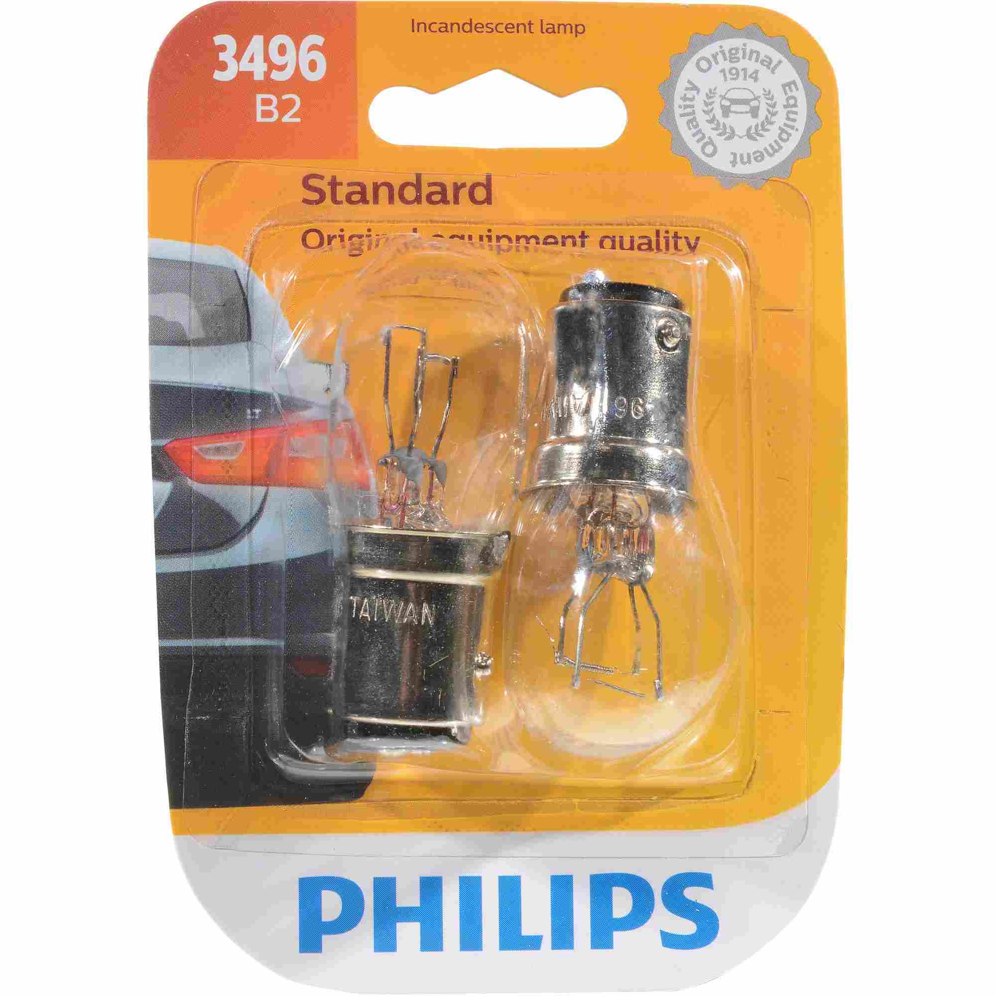 Philips Tail Light Bulb 3496B2