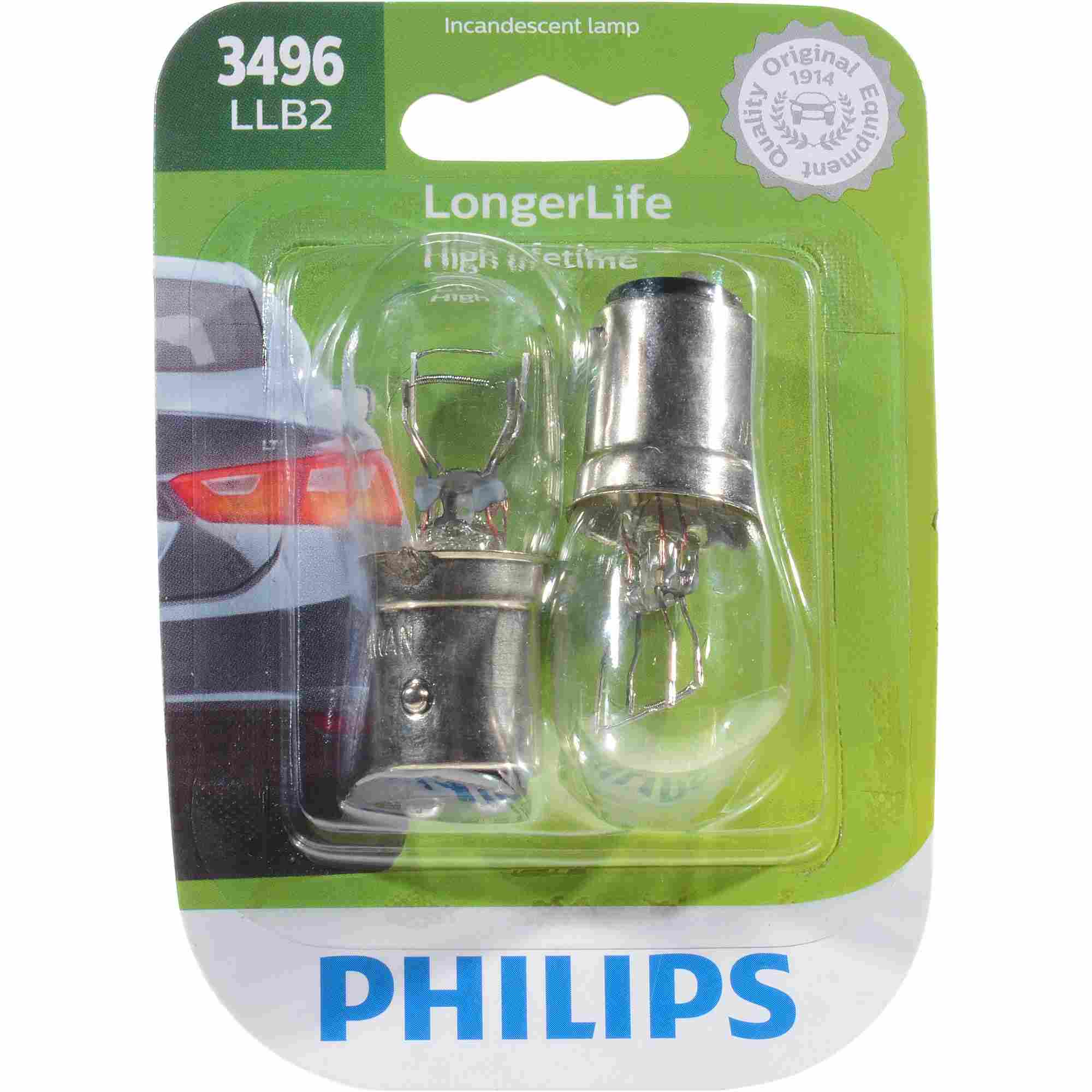 Philips Tail Light Bulb 3496LLB2