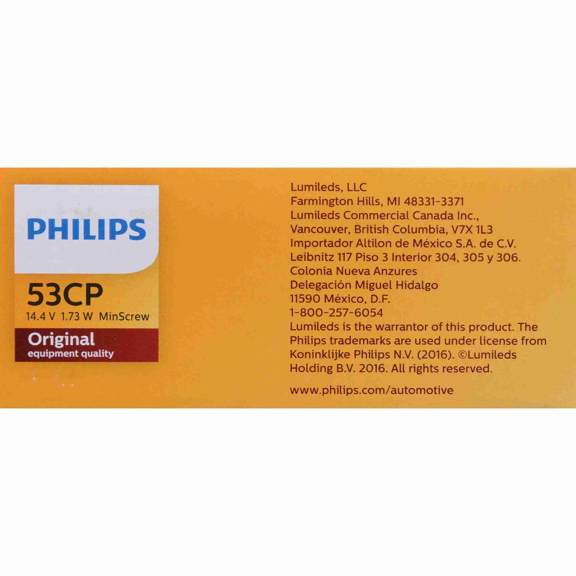 Philips Multi-Purpose Light Bulb 53CP