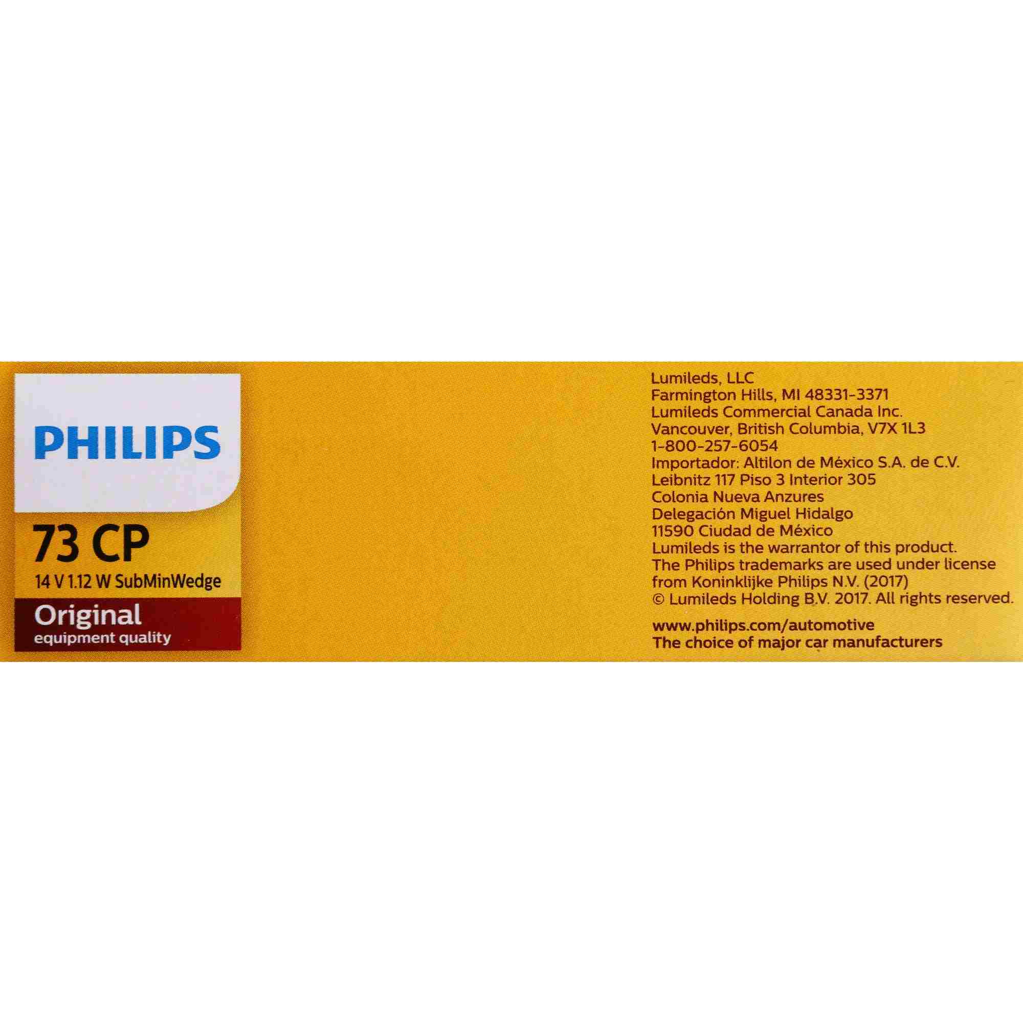 Philips Multi-Purpose Light Bulb 73CP