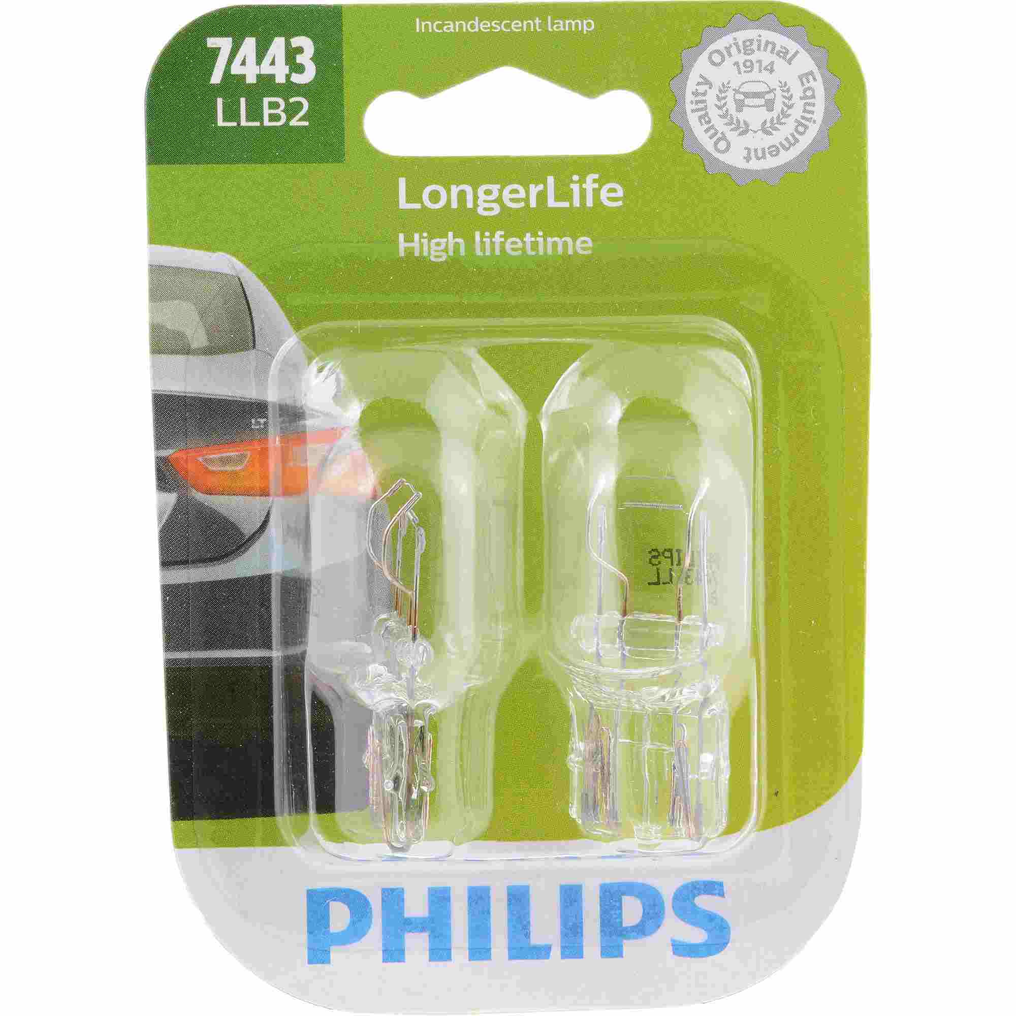Philips Tail Light Bulb 7443LLB2
