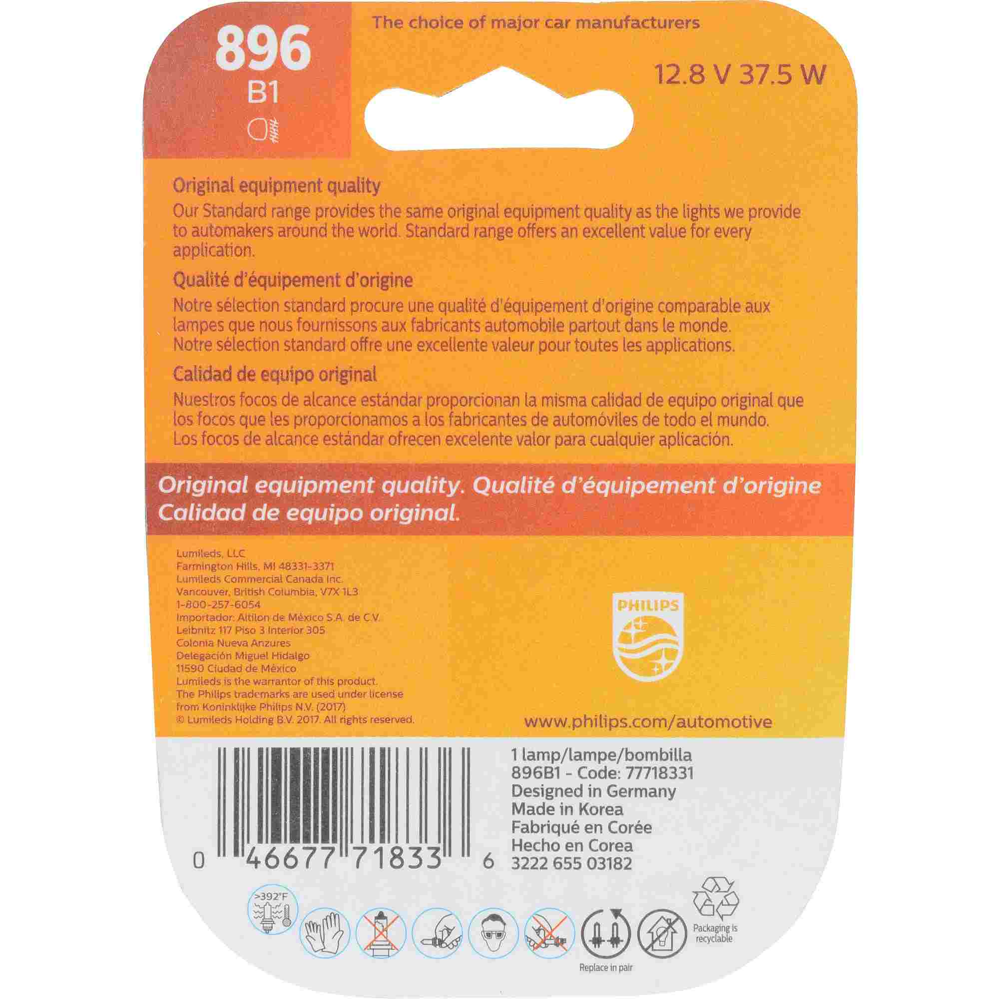 Philips Fog Light Bulb 896B1