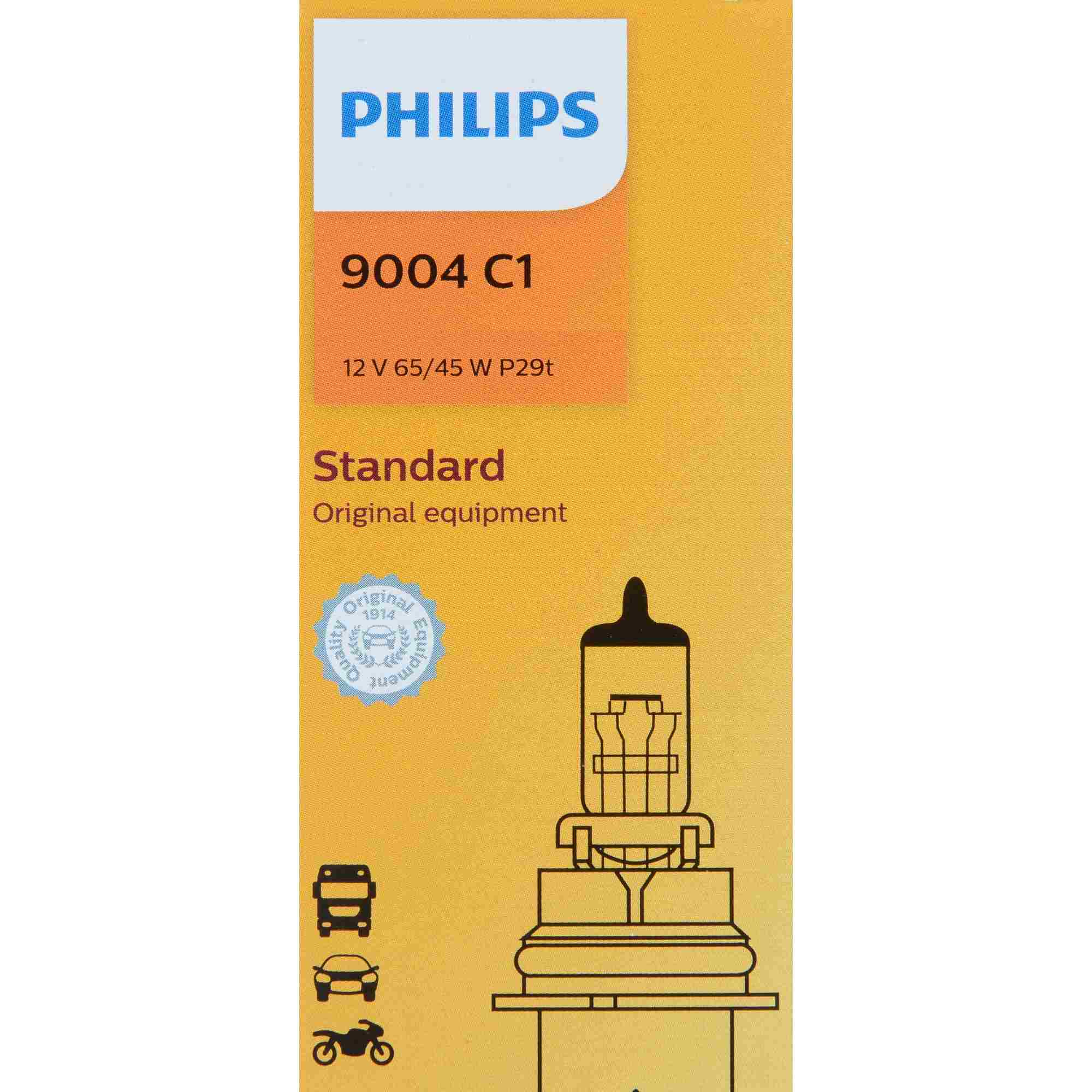 Philips Headlight Bulb 9004C1