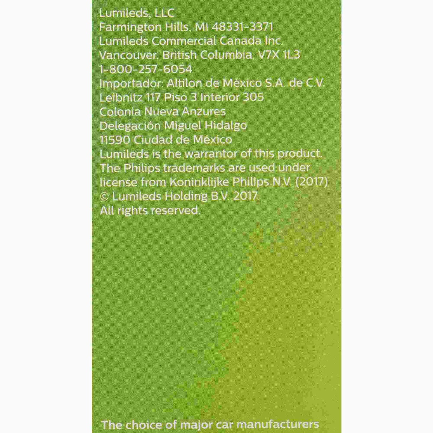 Philips Headlight Bulb 9005XSLLC1