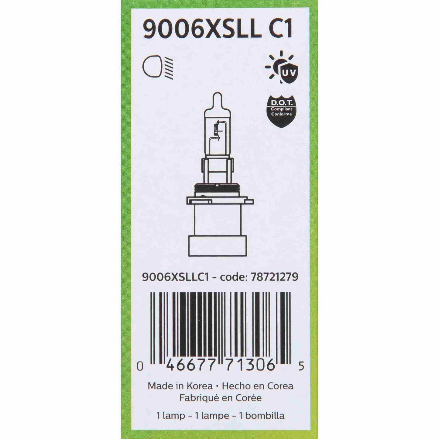 Philips Headlight Bulb 9006XSLLC1