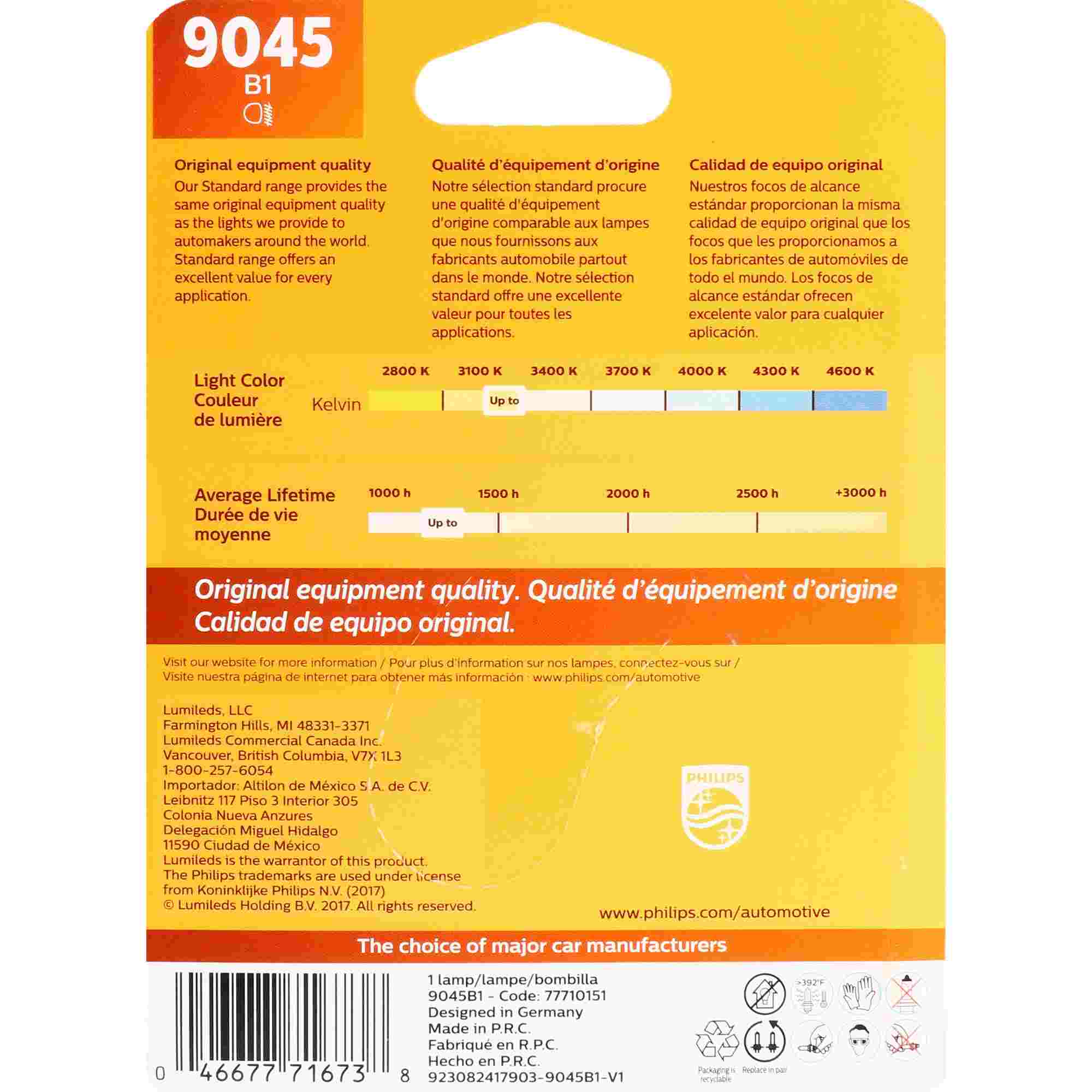 Philips Fog Light Bulb 9045B1