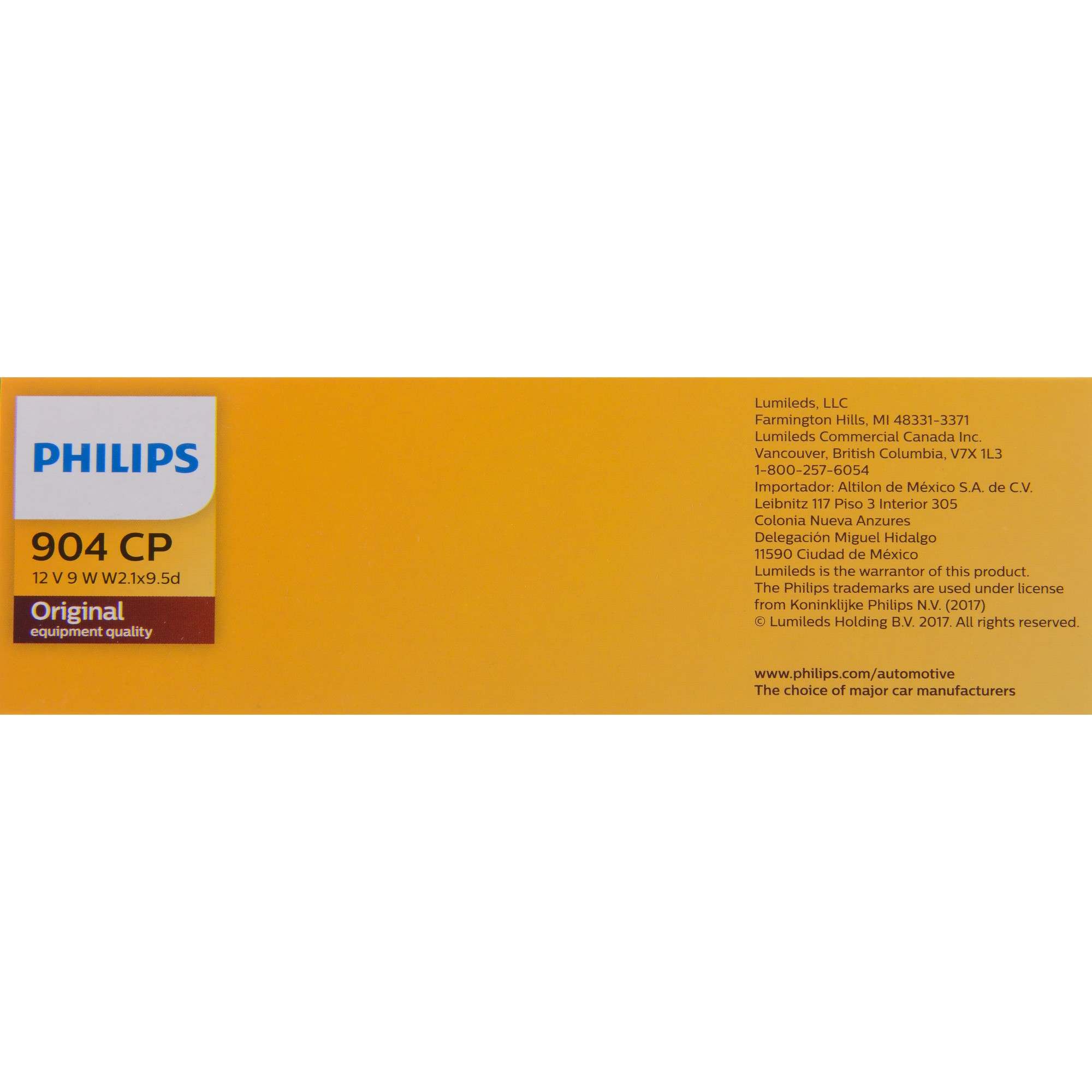 Philips Back Up Light Bulb 904CP