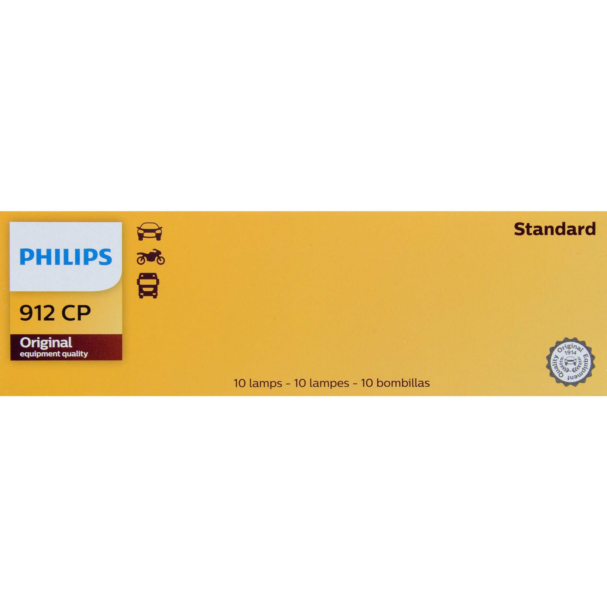 Philips Back Up Light Bulb 912CP