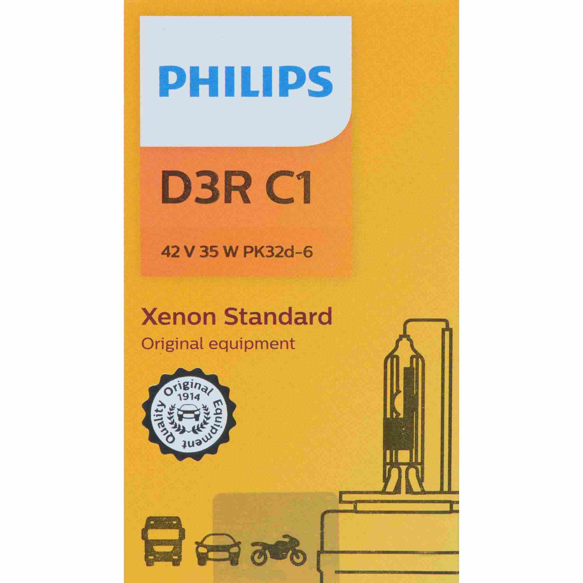 Philips Headlight Bulb D3RC1
