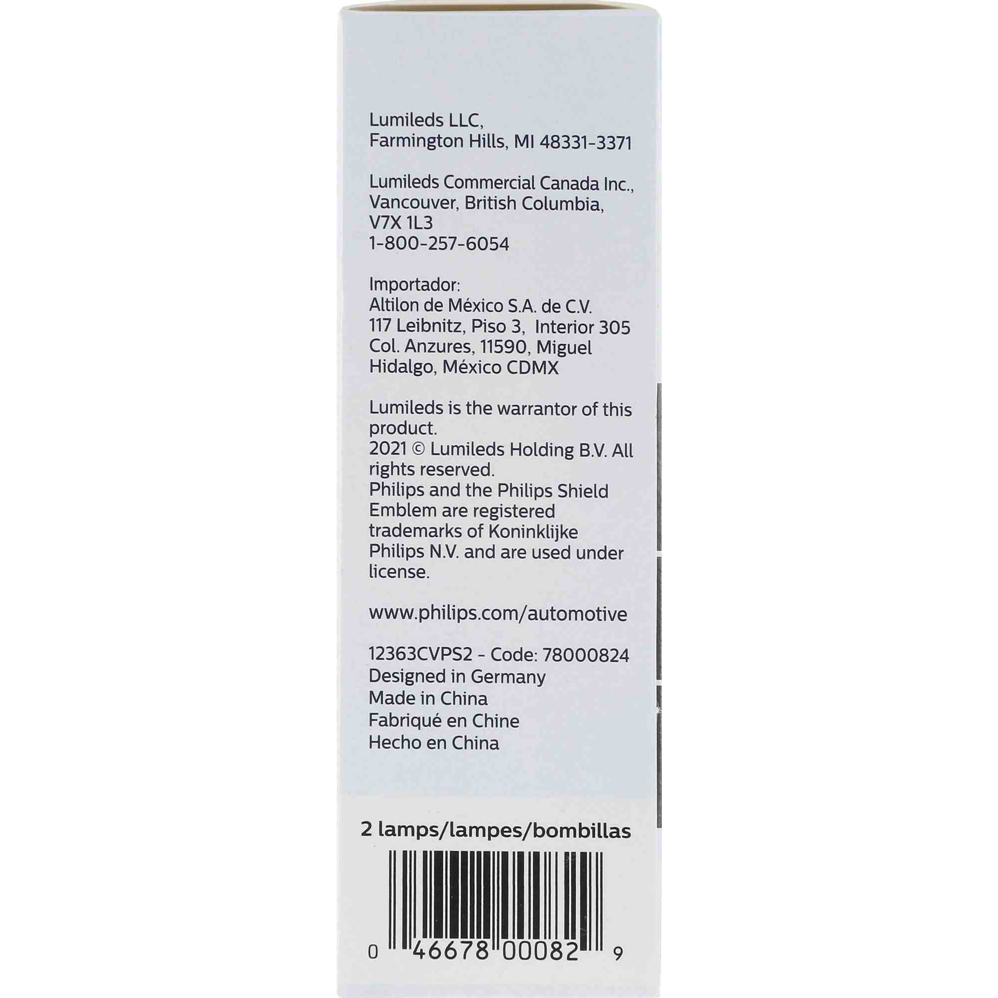 Philips Headlight Bulb H11BCVPS2