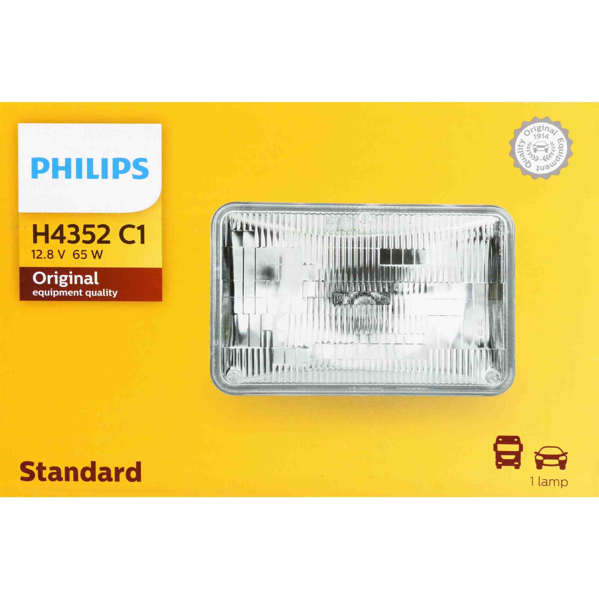 Philips Headlight Bulb H4352C1
