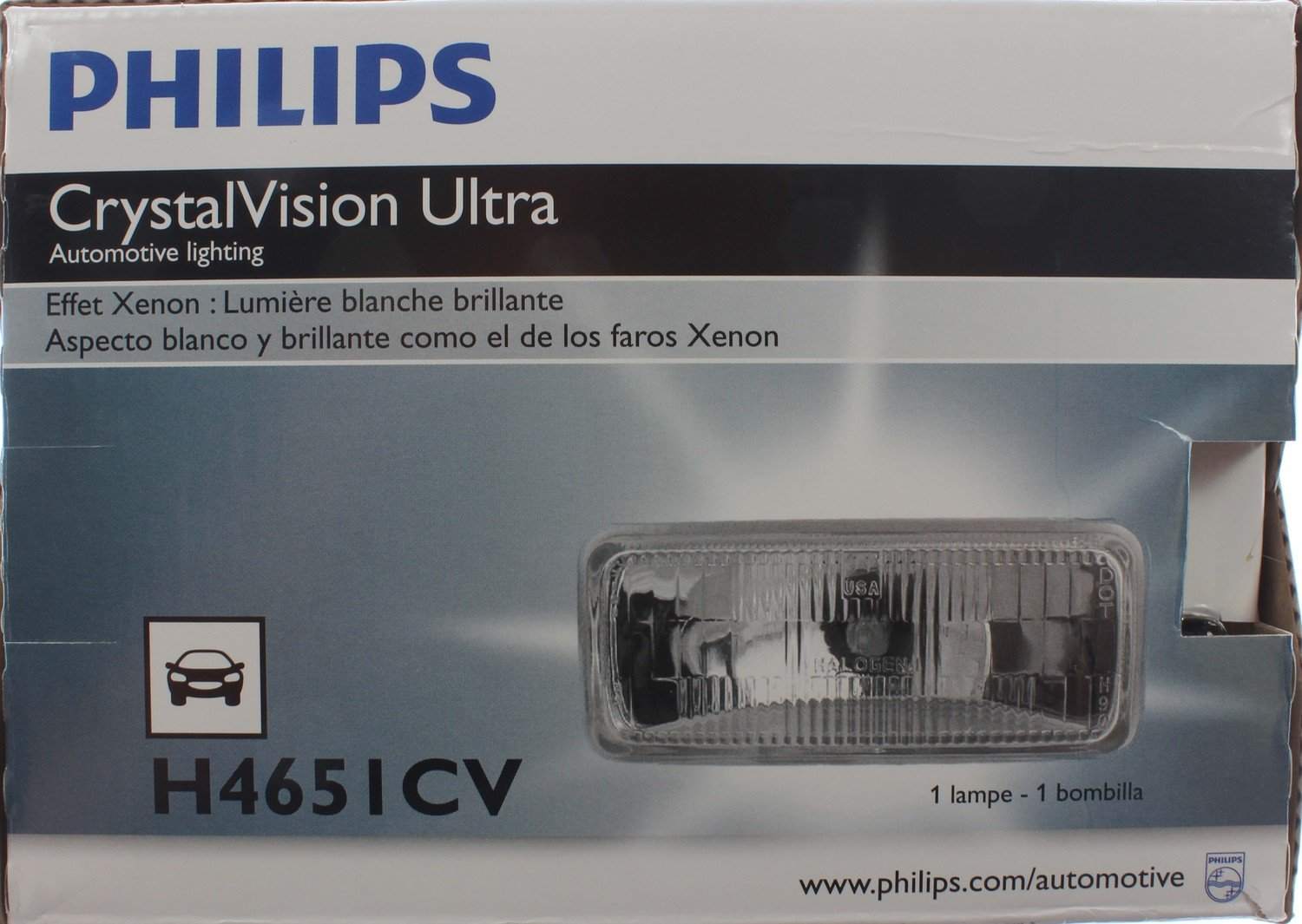 Philips Headlight Bulb H4651CVC1