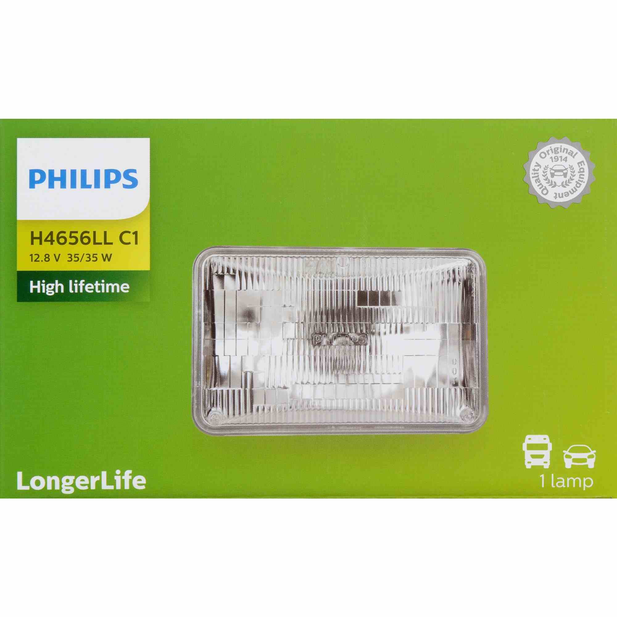 Philips Headlight Bulb H4656LLC1
