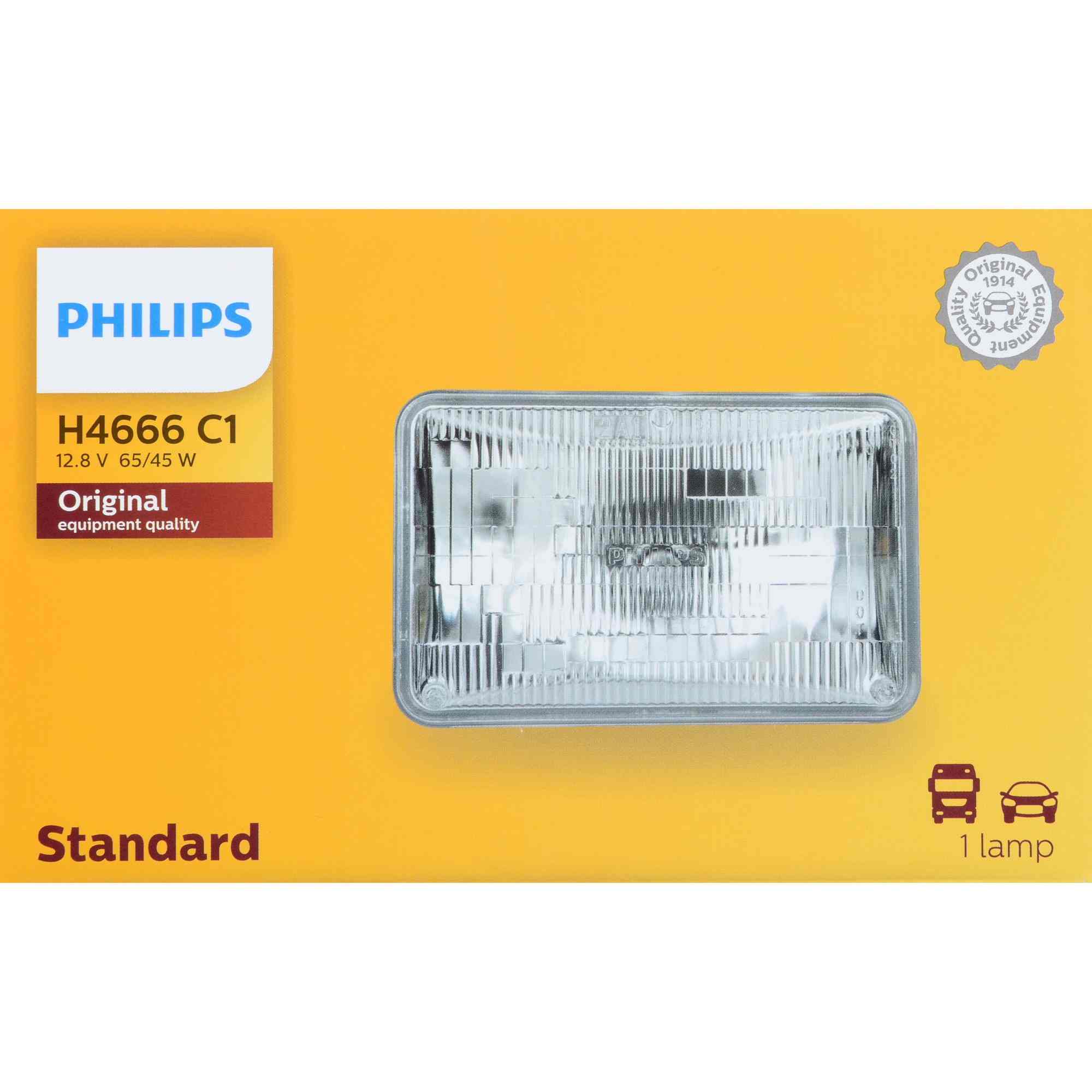 Philips Headlight Bulb H4666C1