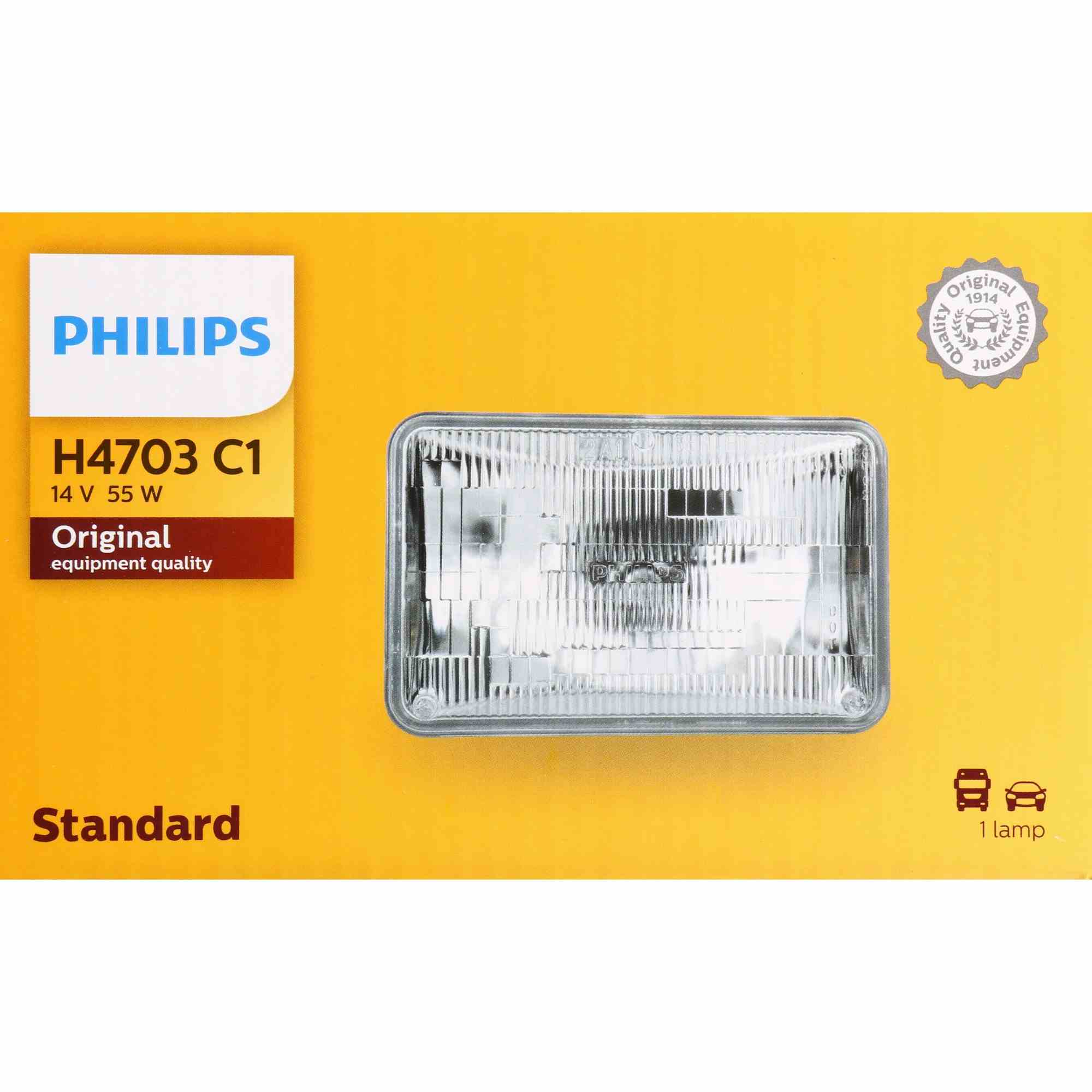 Philips Headlight Bulb H4703C1
