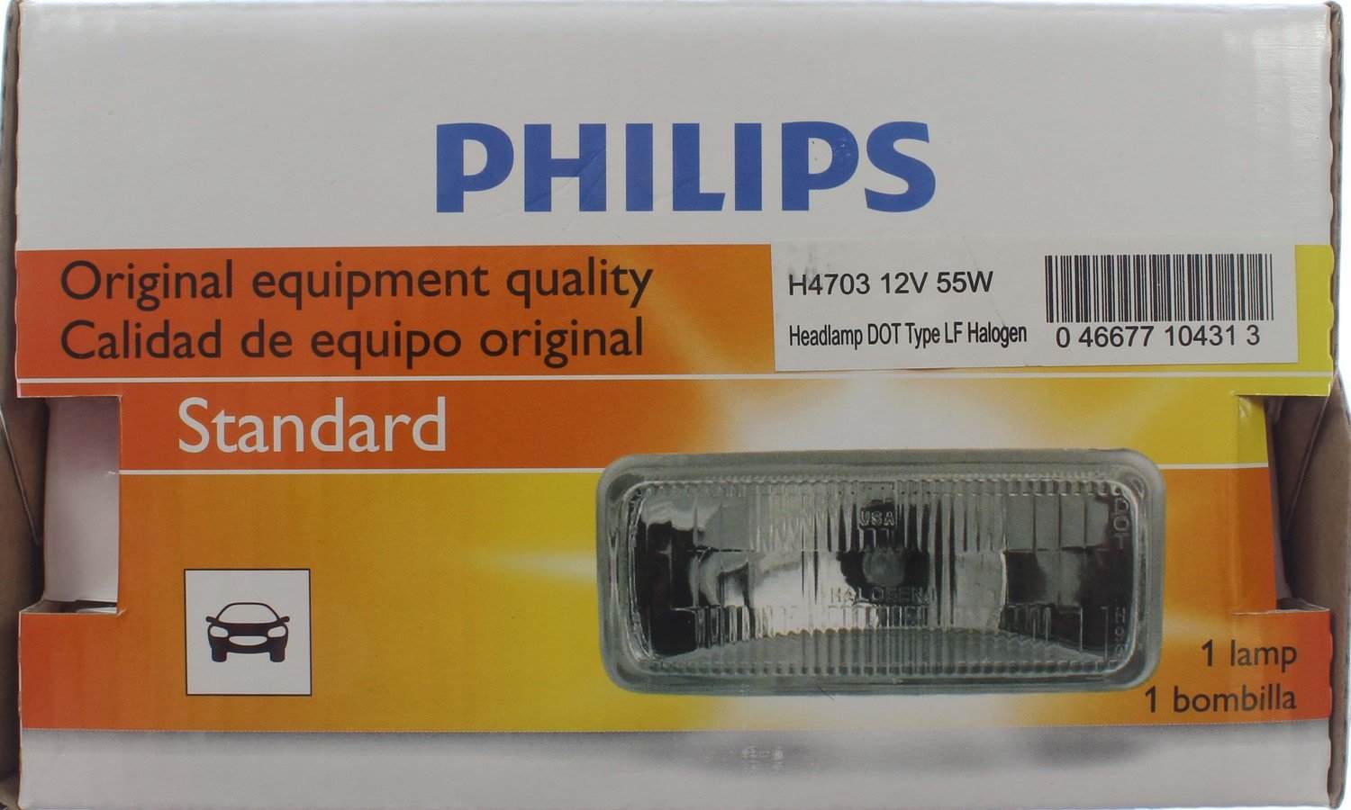 Philips Headlight Bulb H4703C1