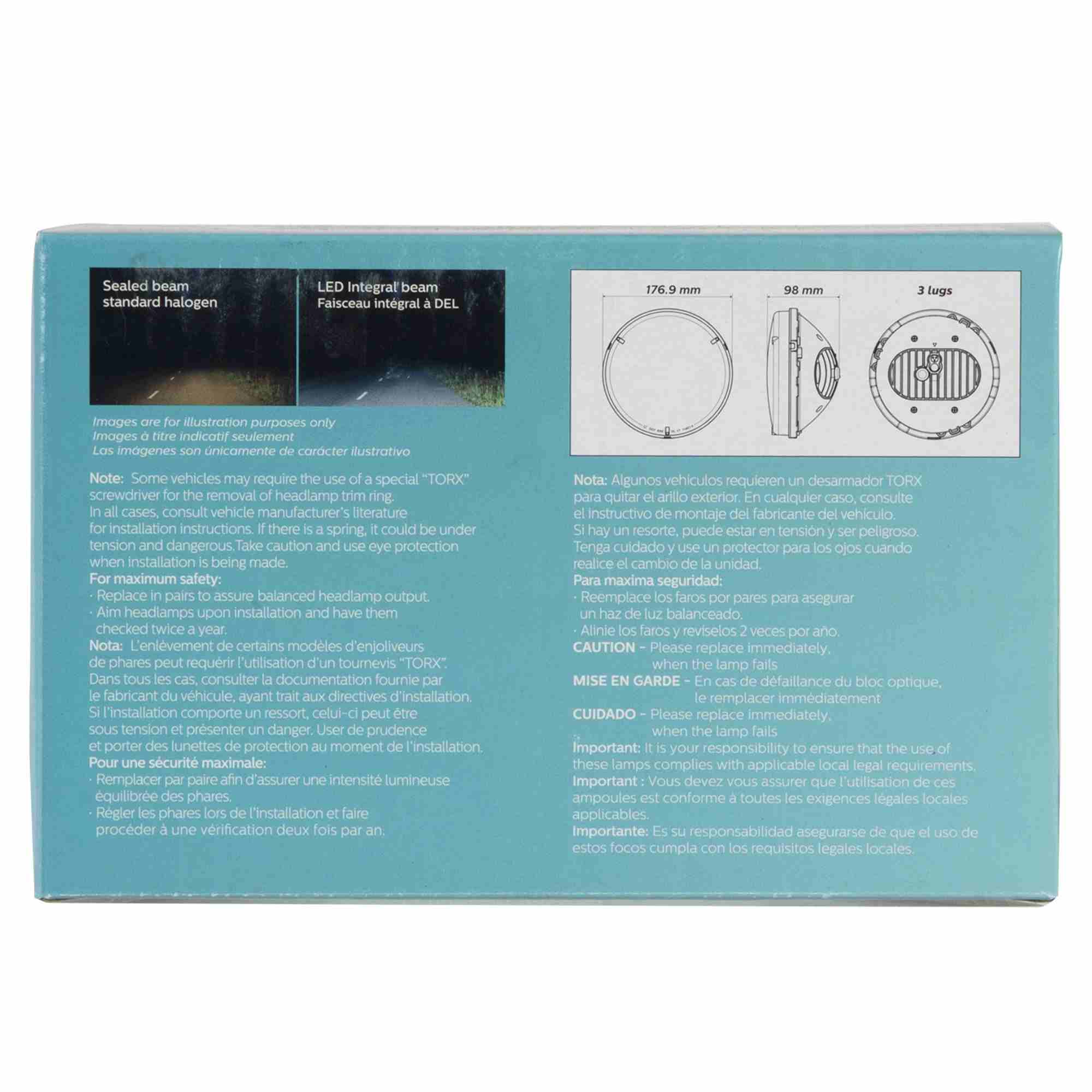 Philips Headlight Bulb H6024LED