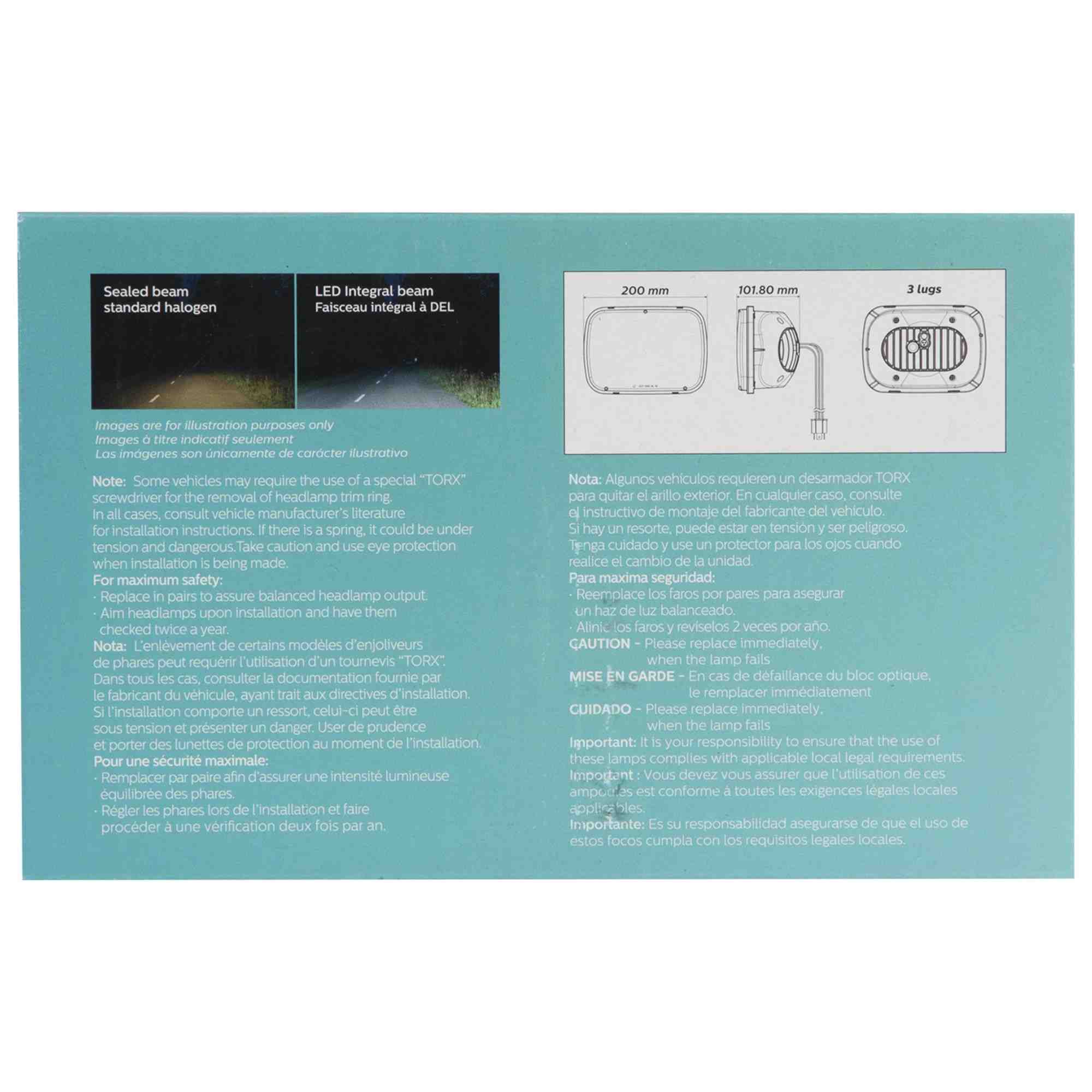 Philips Headlight Bulb H6054LED