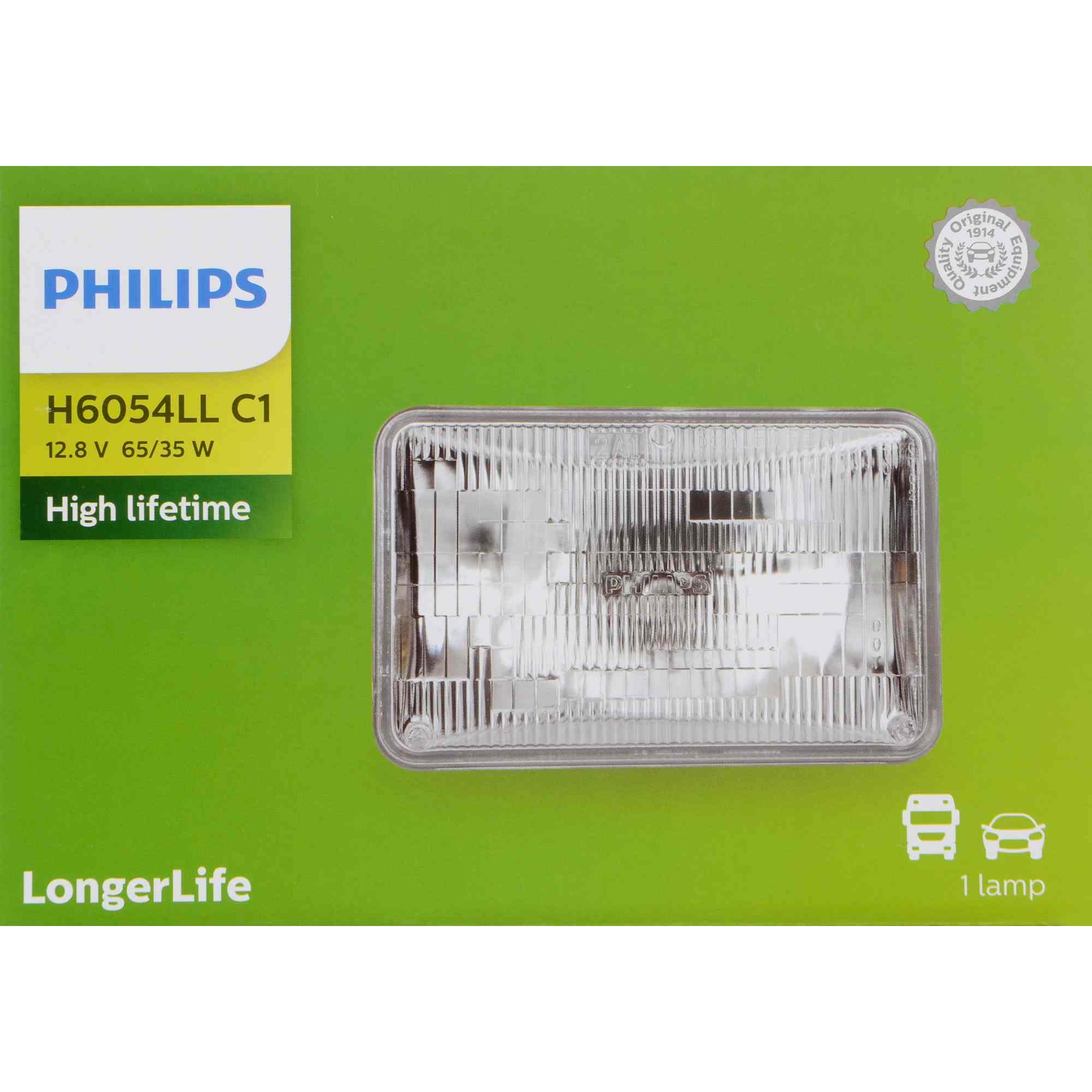 Philips Headlight Bulb H6054LLC1