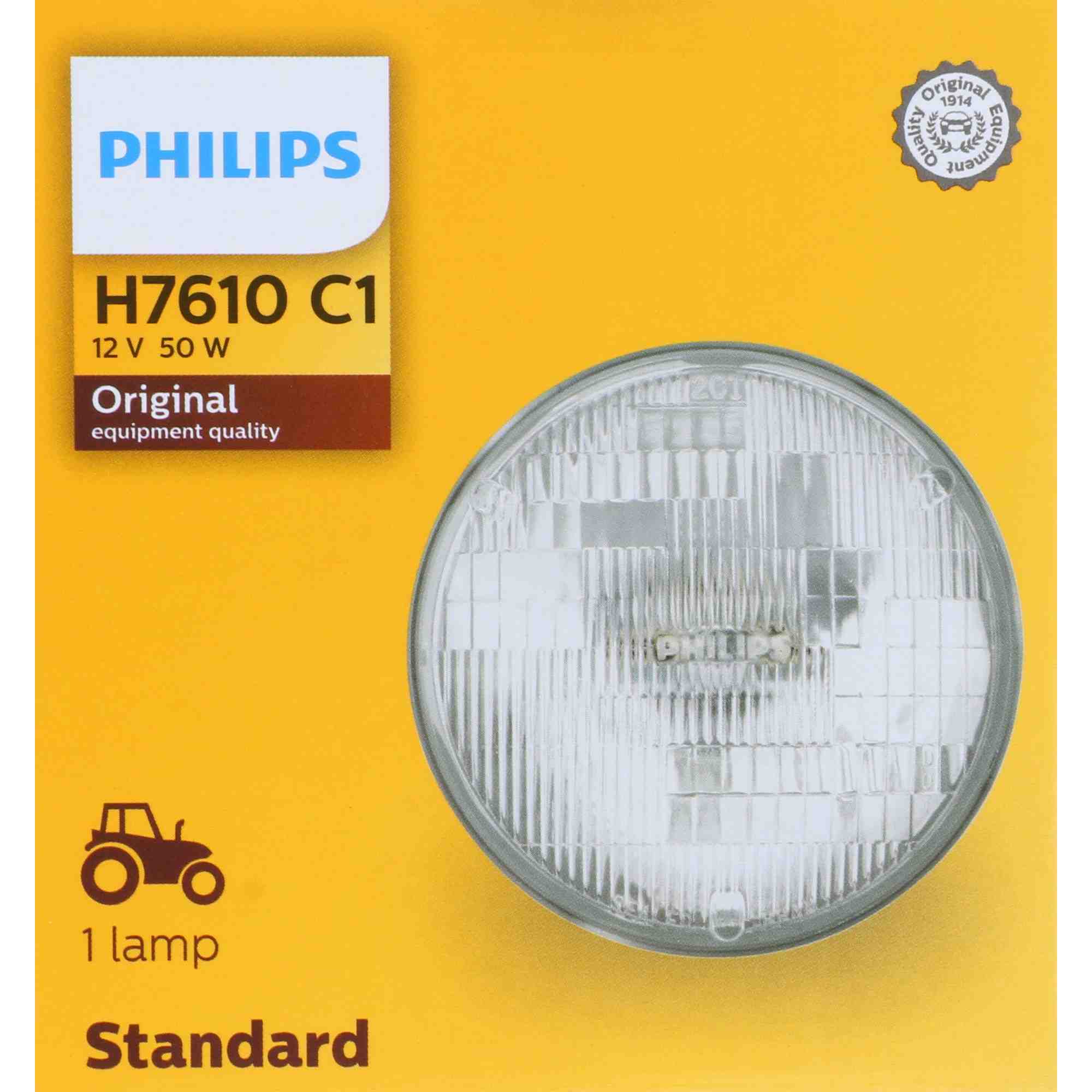 Philips Headlight Bulb H7610C1