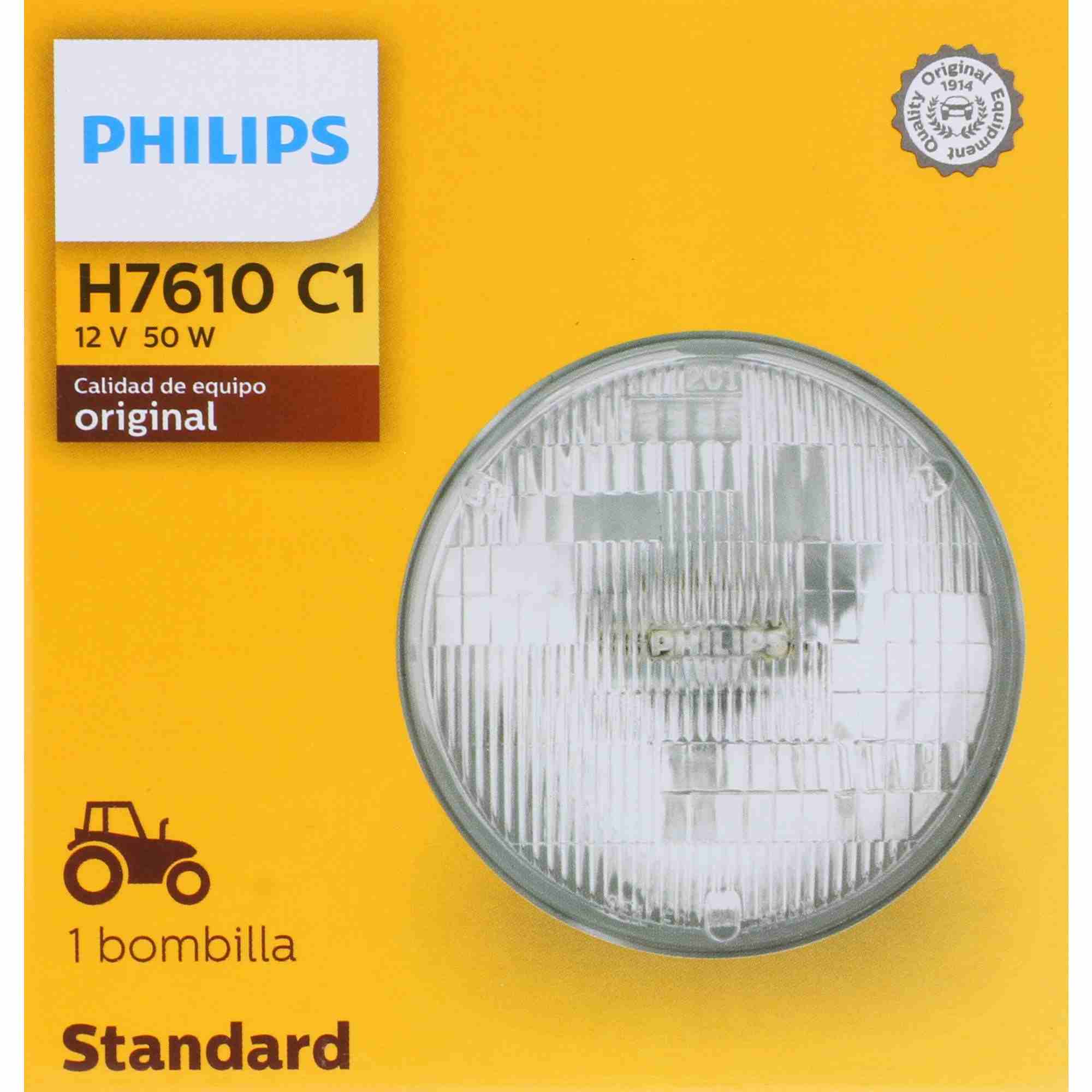 Philips Headlight Bulb H7610C1