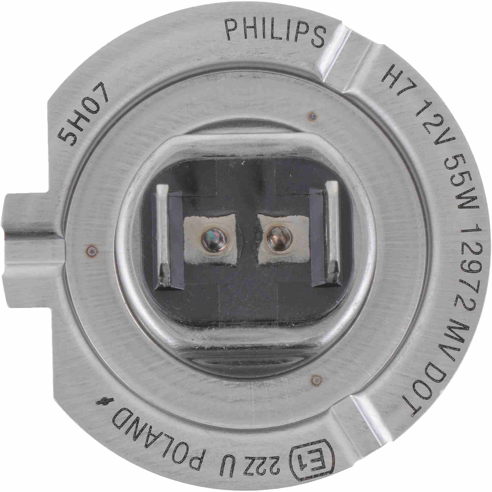 Philips Headlight Bulb top view frsport H7MVB1