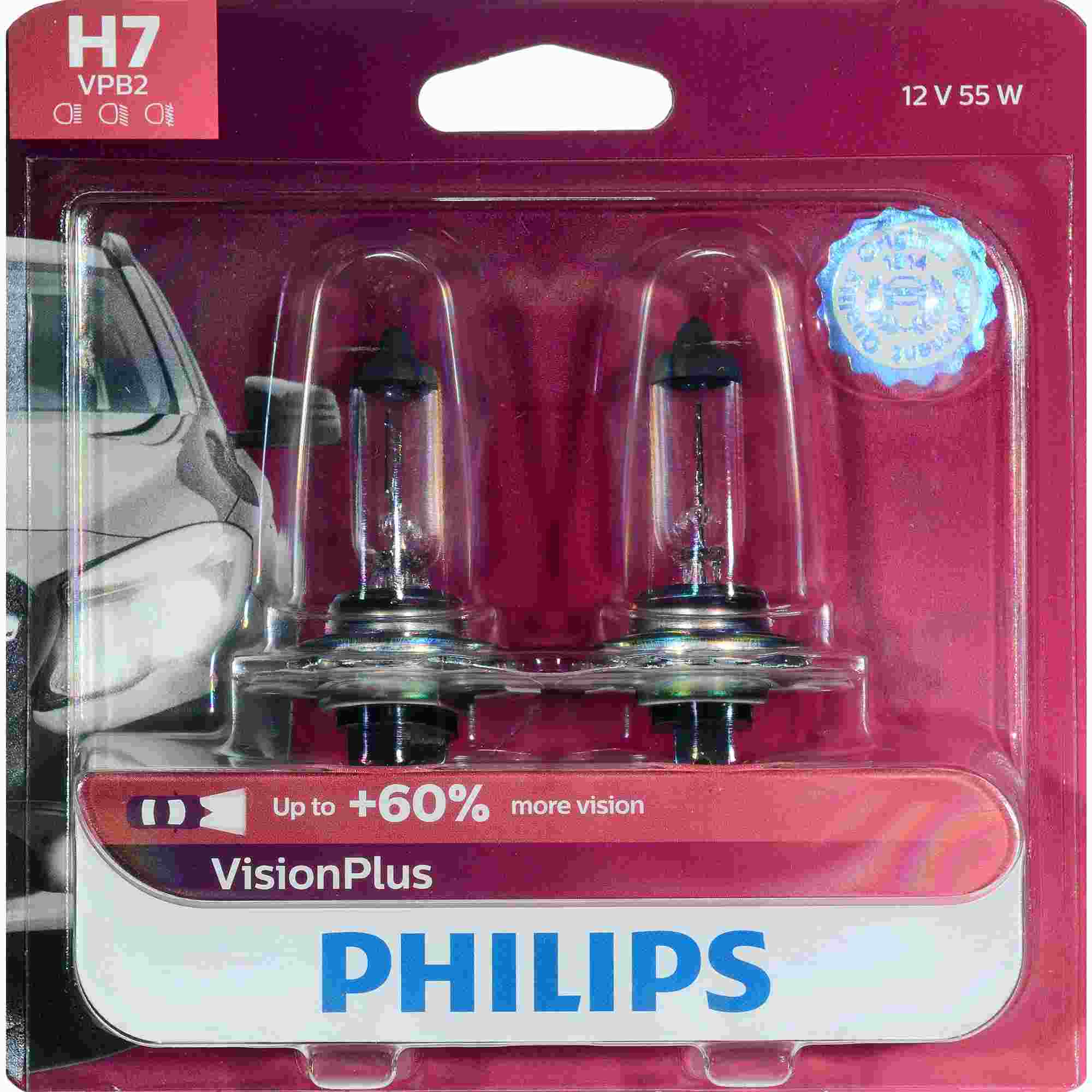Philips Headlight Bulb H7VPB2