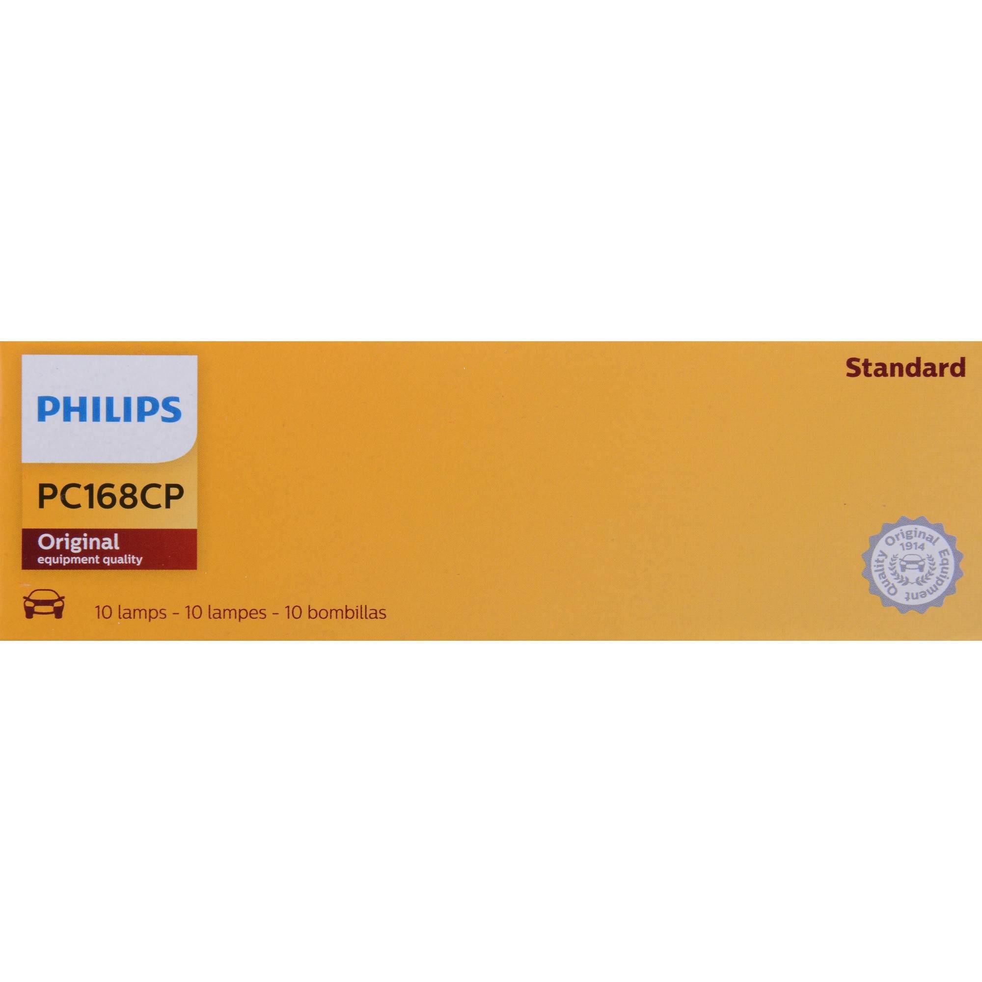 Philips Instrument Panel Courtesy Light Bulb PC168CP