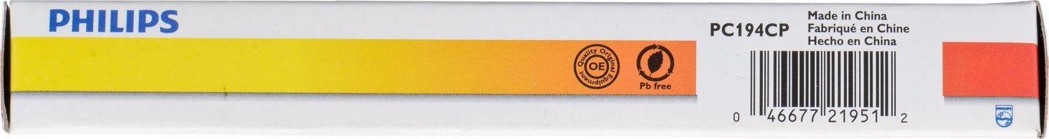 Philips Instrument Panel Courtesy Light Bulb PC194CP