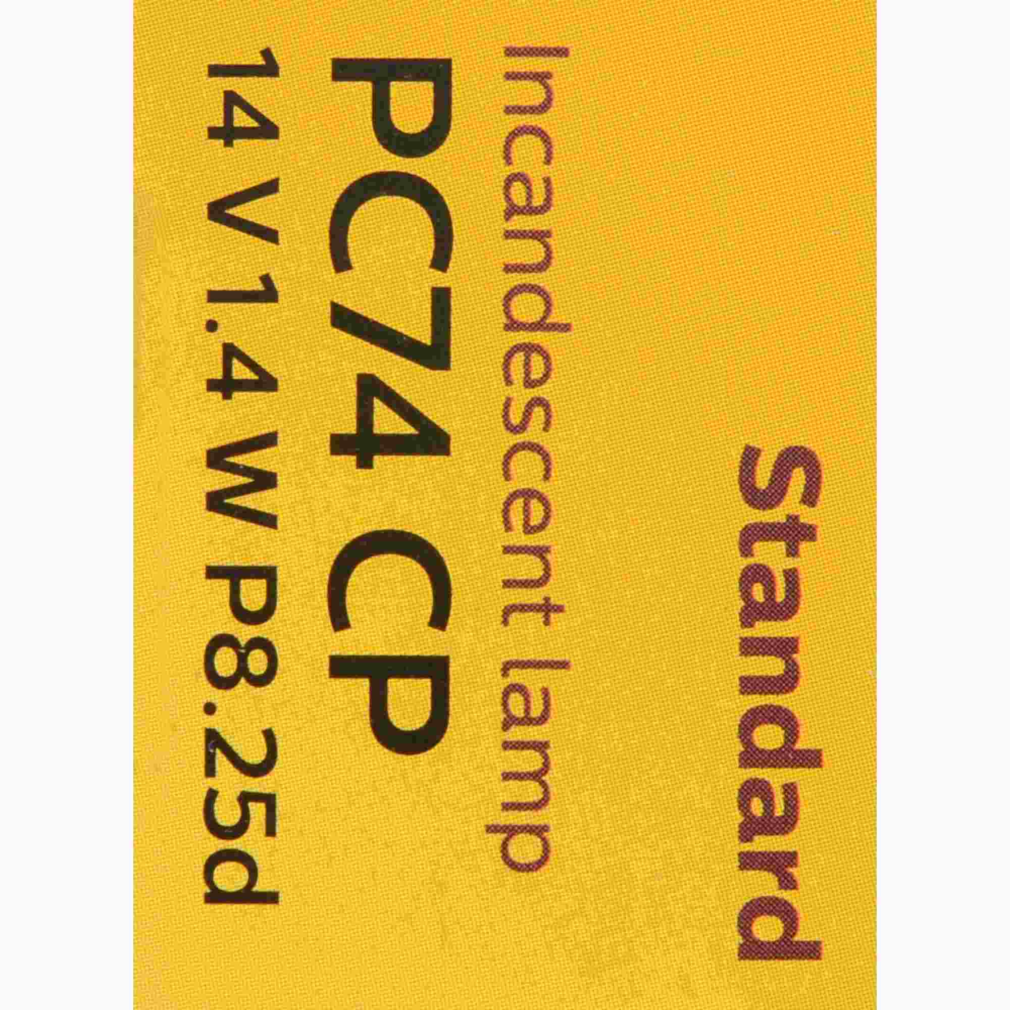 Philips Instrument Panel Courtesy Light Bulb PC74CP