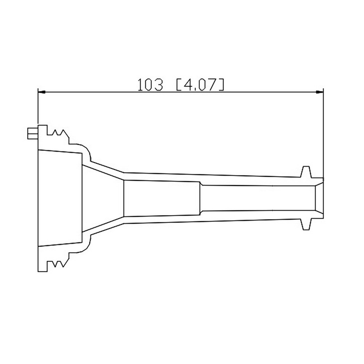 PRENCO Direct Ignition Coil Boot 36-2039