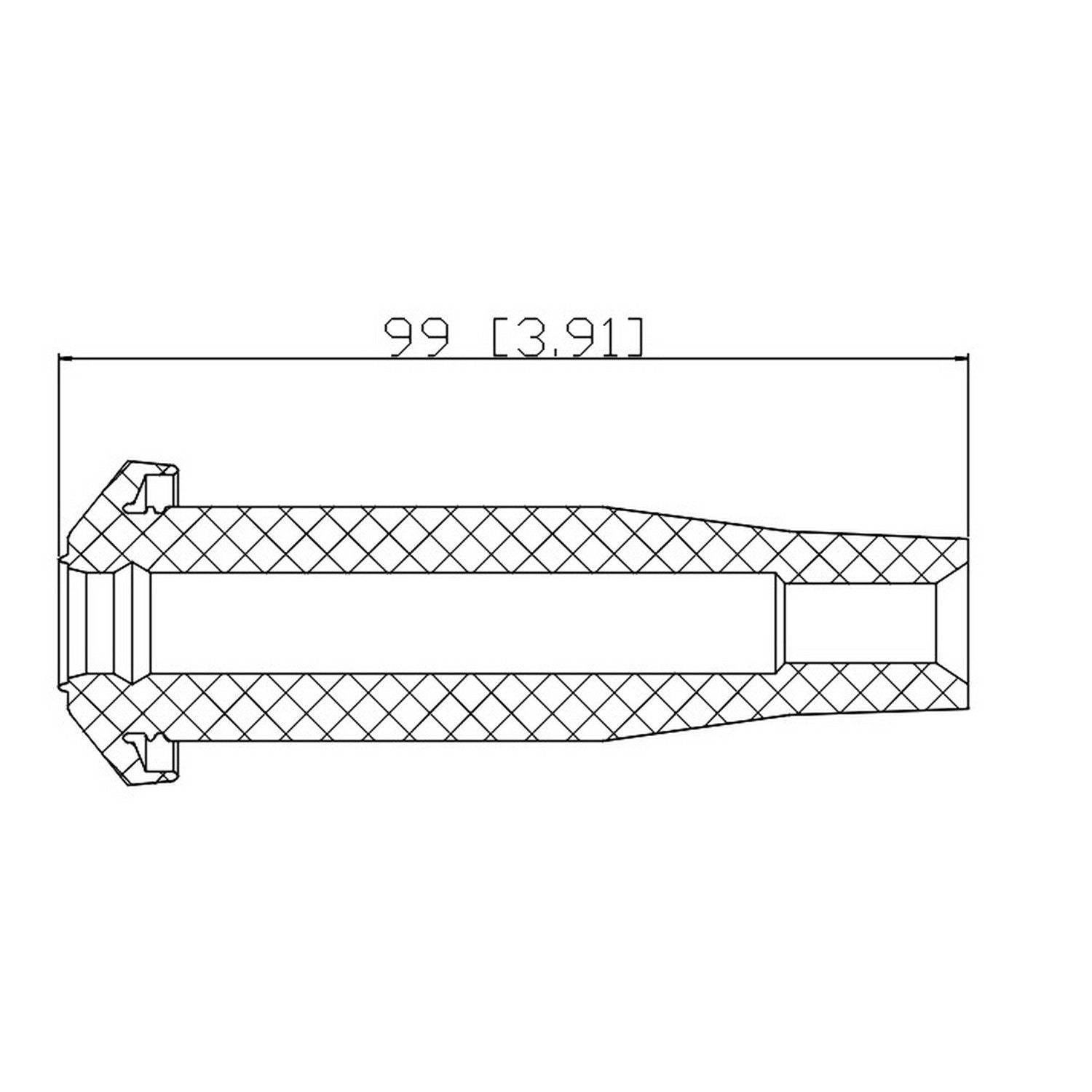 PRENCO Direct Ignition Coil Boot 36-2055