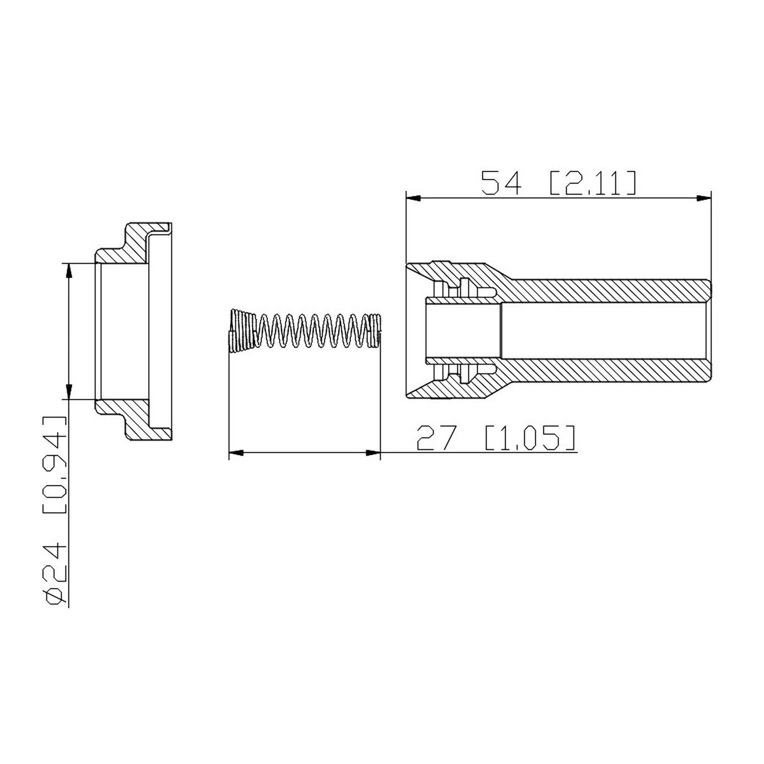 PRENCO Direct Ignition Coil Boot 36-2111