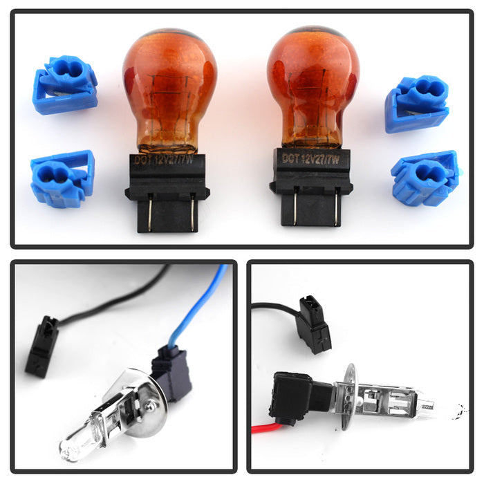 SPYDER Xtune Chevy Cobalt 05-10 Halo Projector Headlights Black PRO-JH-CCOB05-LED-BK 9027765