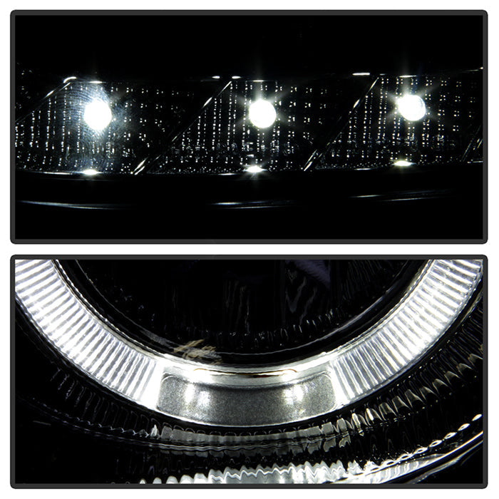 SPYDER Xtune Lexus GS300/GS400/GS430 98-05 Halogen Only Halo Projector Headlights Chrome PRO-JH-LGS98-LED-C 9027833
