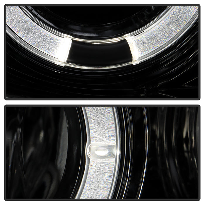 Spyder BMW E46 3-Series 02-05 4DR Projector Headlights 1PC LED Halo Chrm PRO-YD-BMWE4602-4D-AM-C 5042408